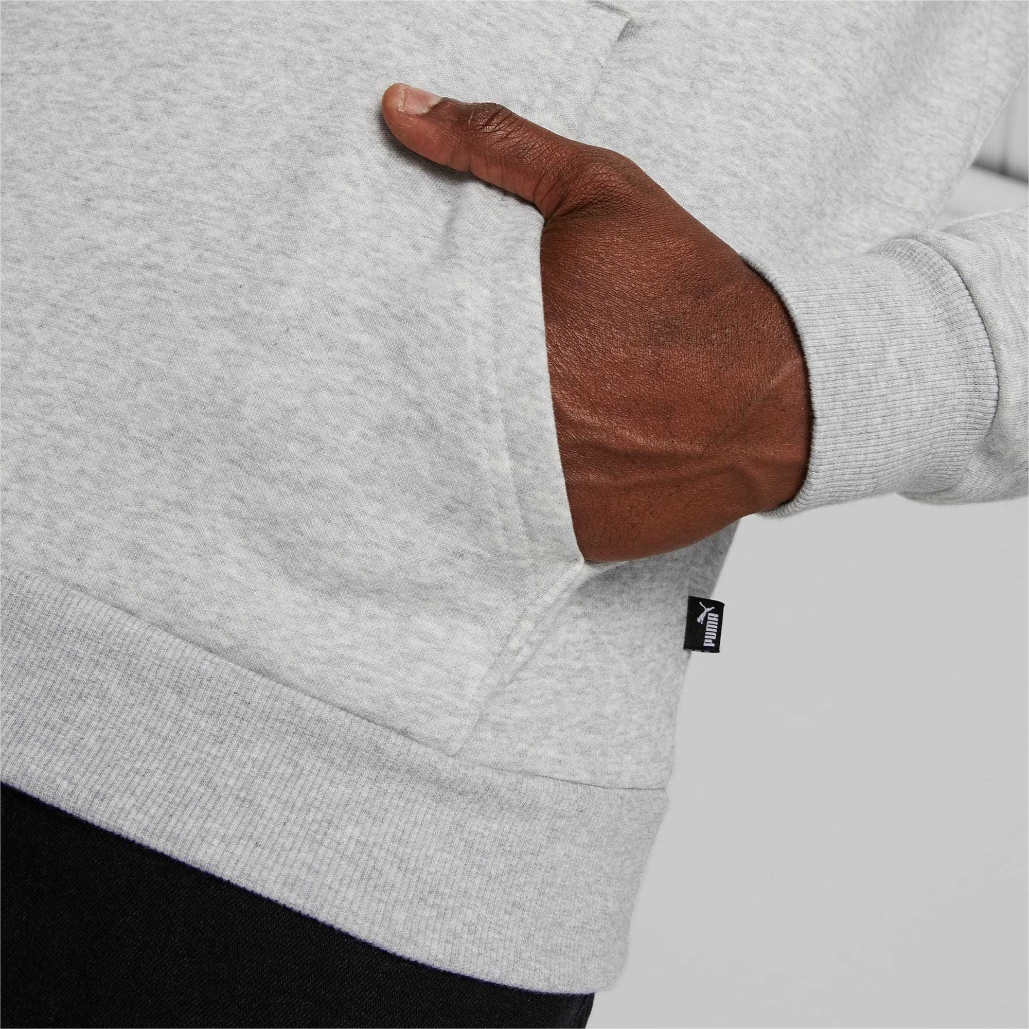 PUMA - Sudadera con capucha para hombre Ess 2 Col Fl Big Logo US, Talla:  XL, Color: Ultra Gray, Gris