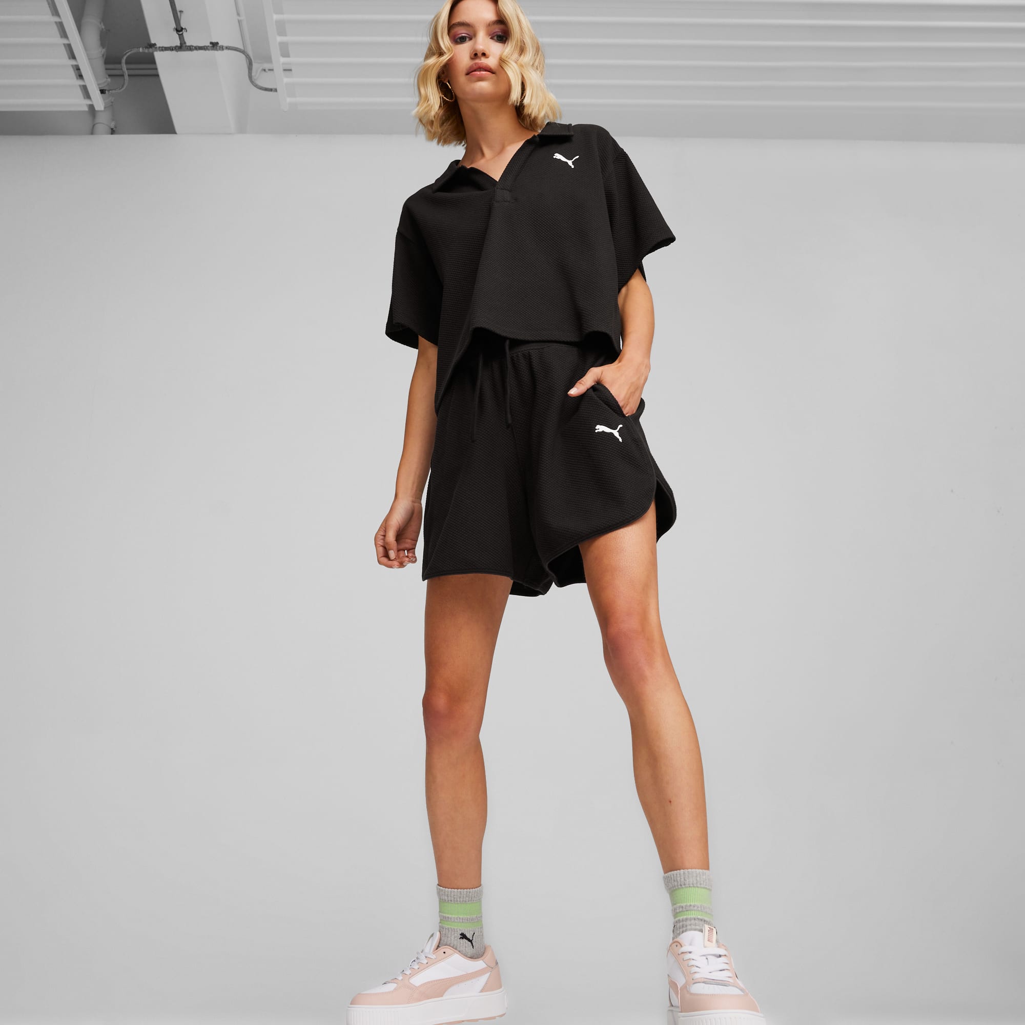 Puma shorts set for womens top