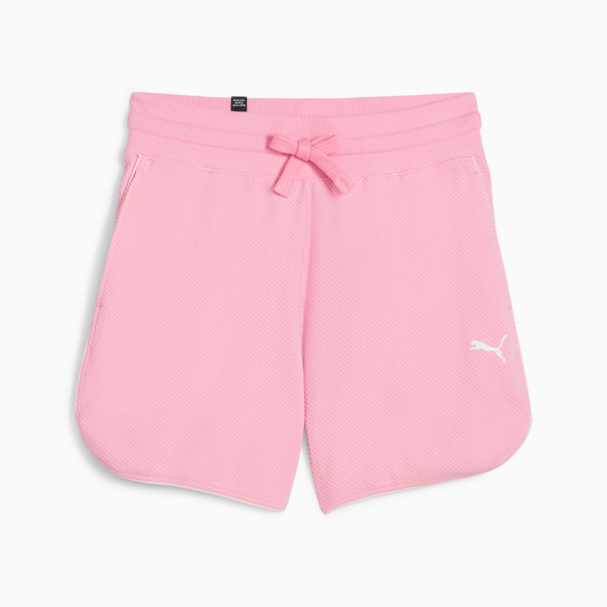 パンツ PESERICO Women Shorts  Burmudas P0473501037 094 PINK Women's Pink High Waist Boxer Shorts | Primark