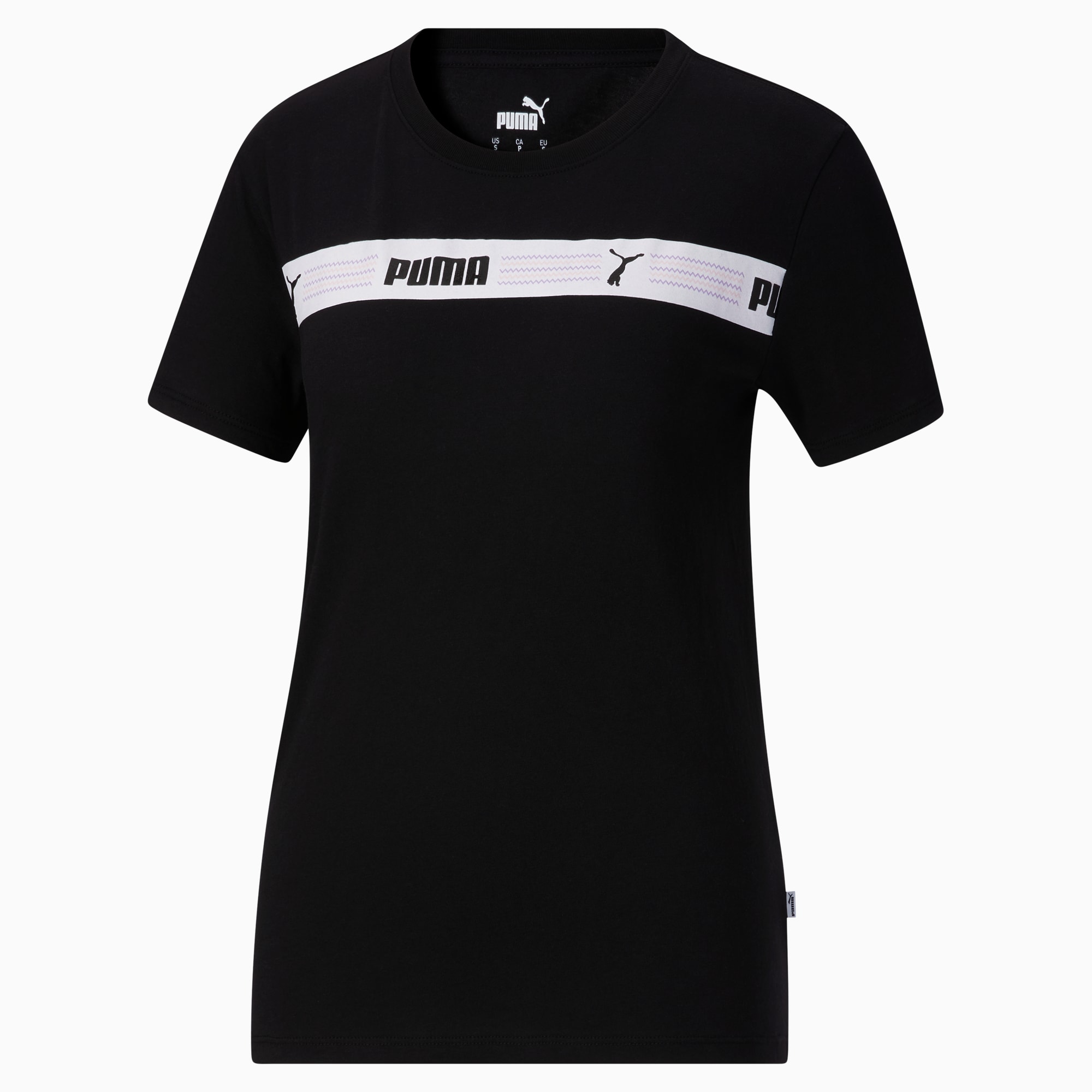 PUMA Line Up Script Women s Tee PUMA