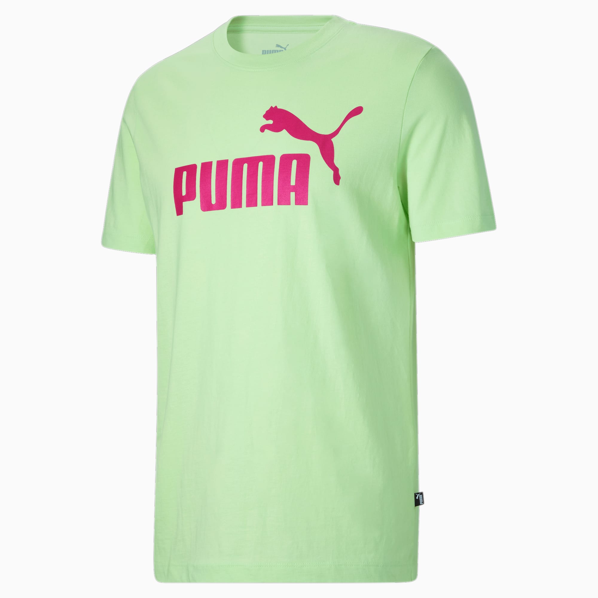 Green and white puma cheap shirt