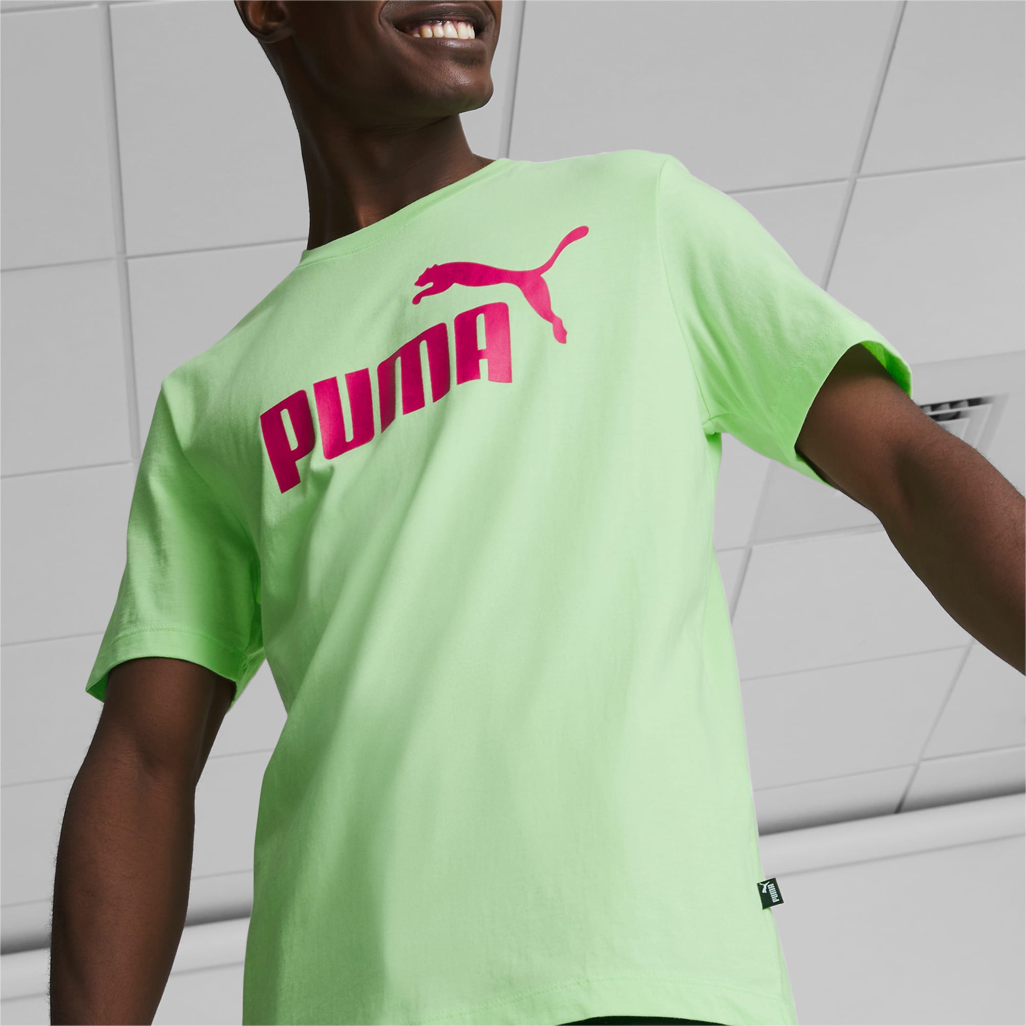 Puma neon t shirt 2025