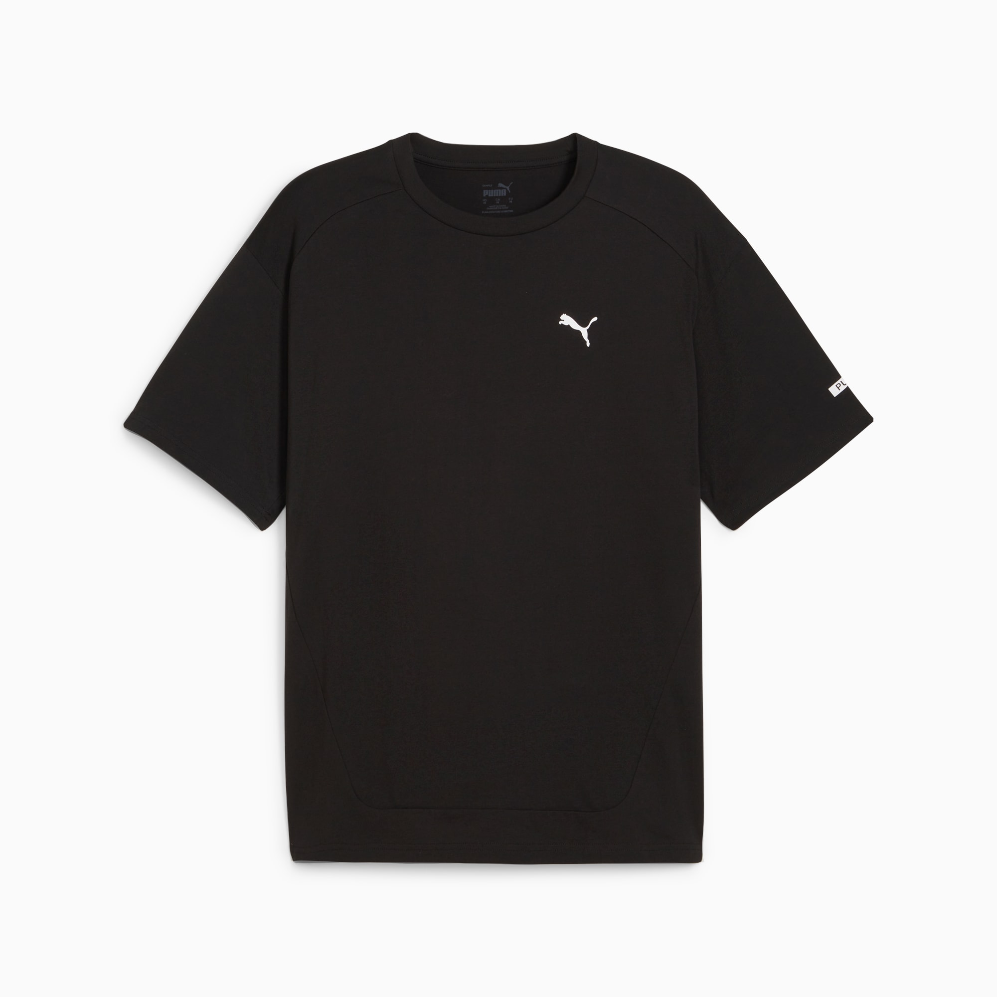 T shirt puma uomo nero discount