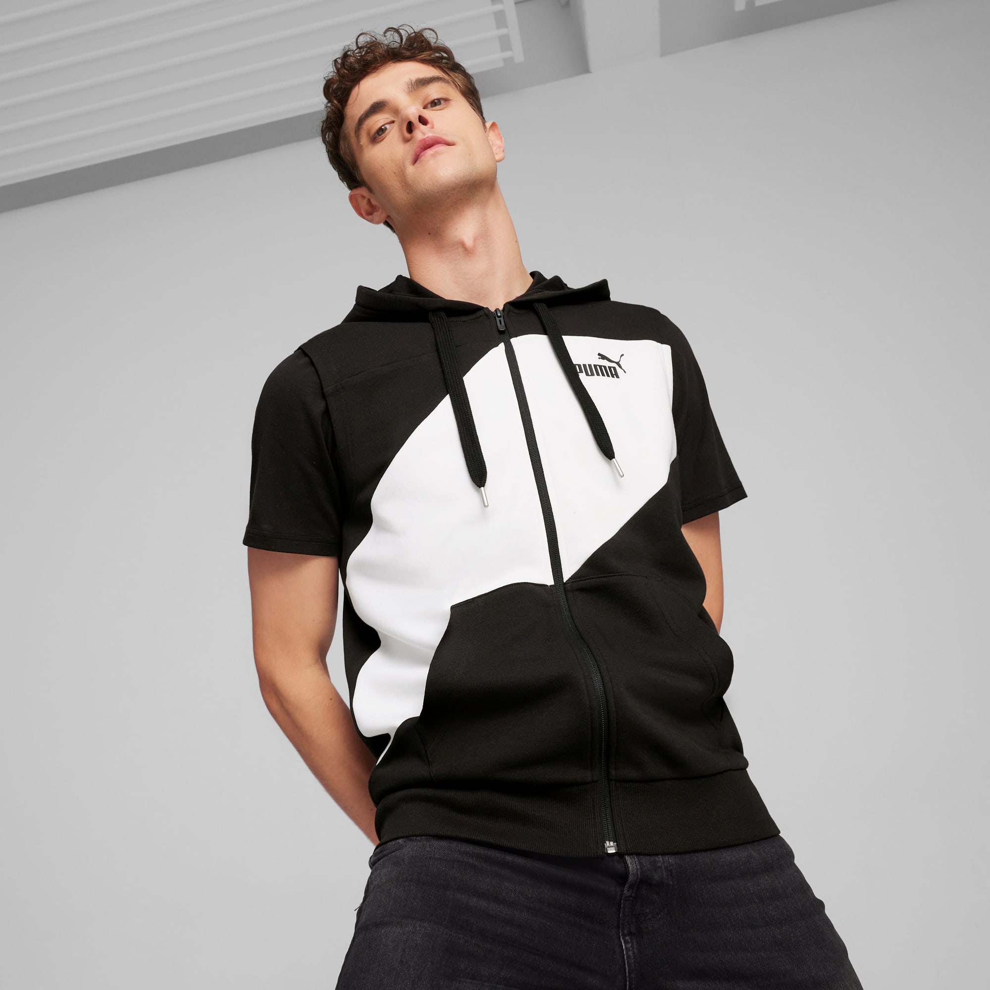 PUMA POWER Men s Sleeveless Hoodie