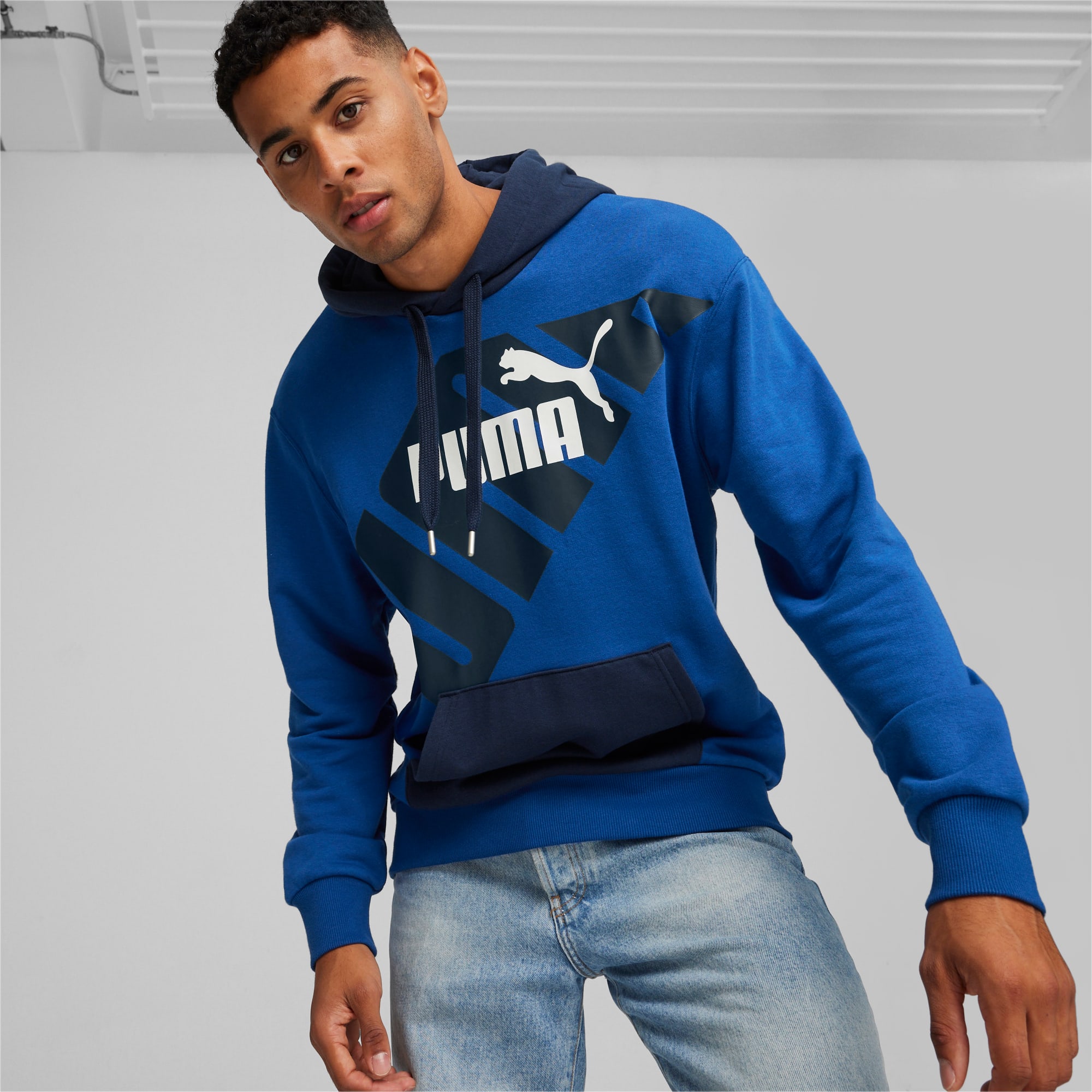 Puma mens pullover hoodie on sale