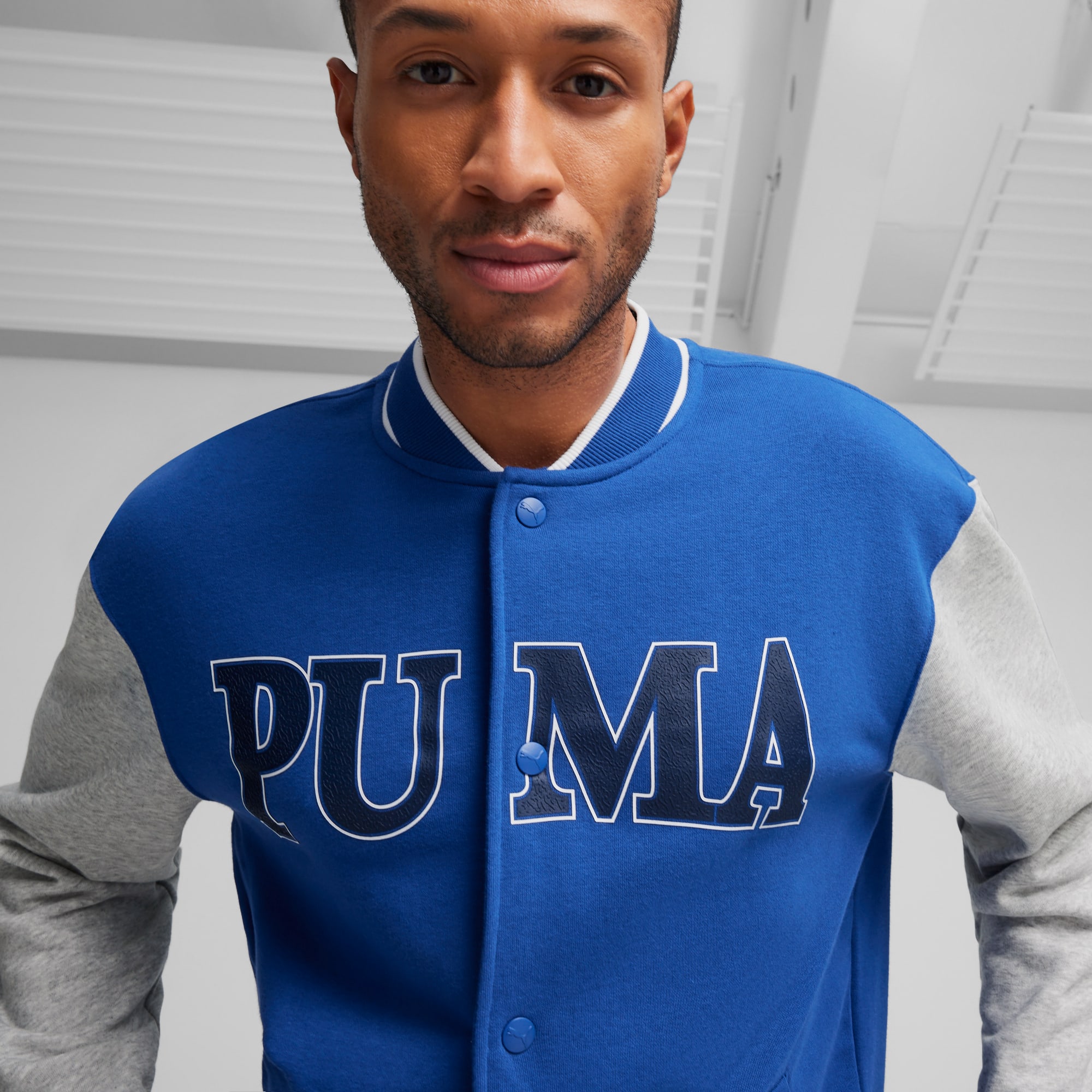 Puma jersey jacket sales