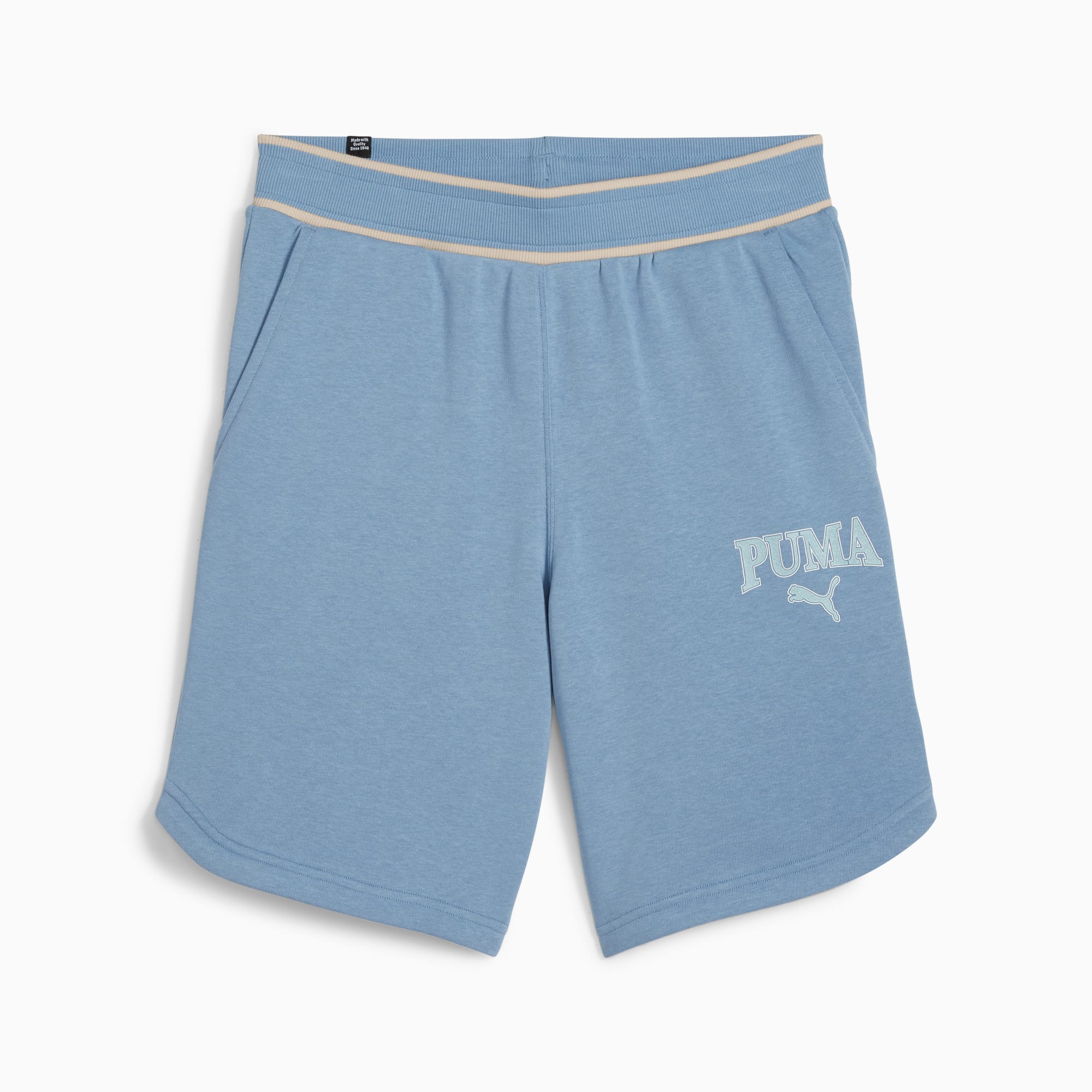 Palmer striped cotton shorts - Blue