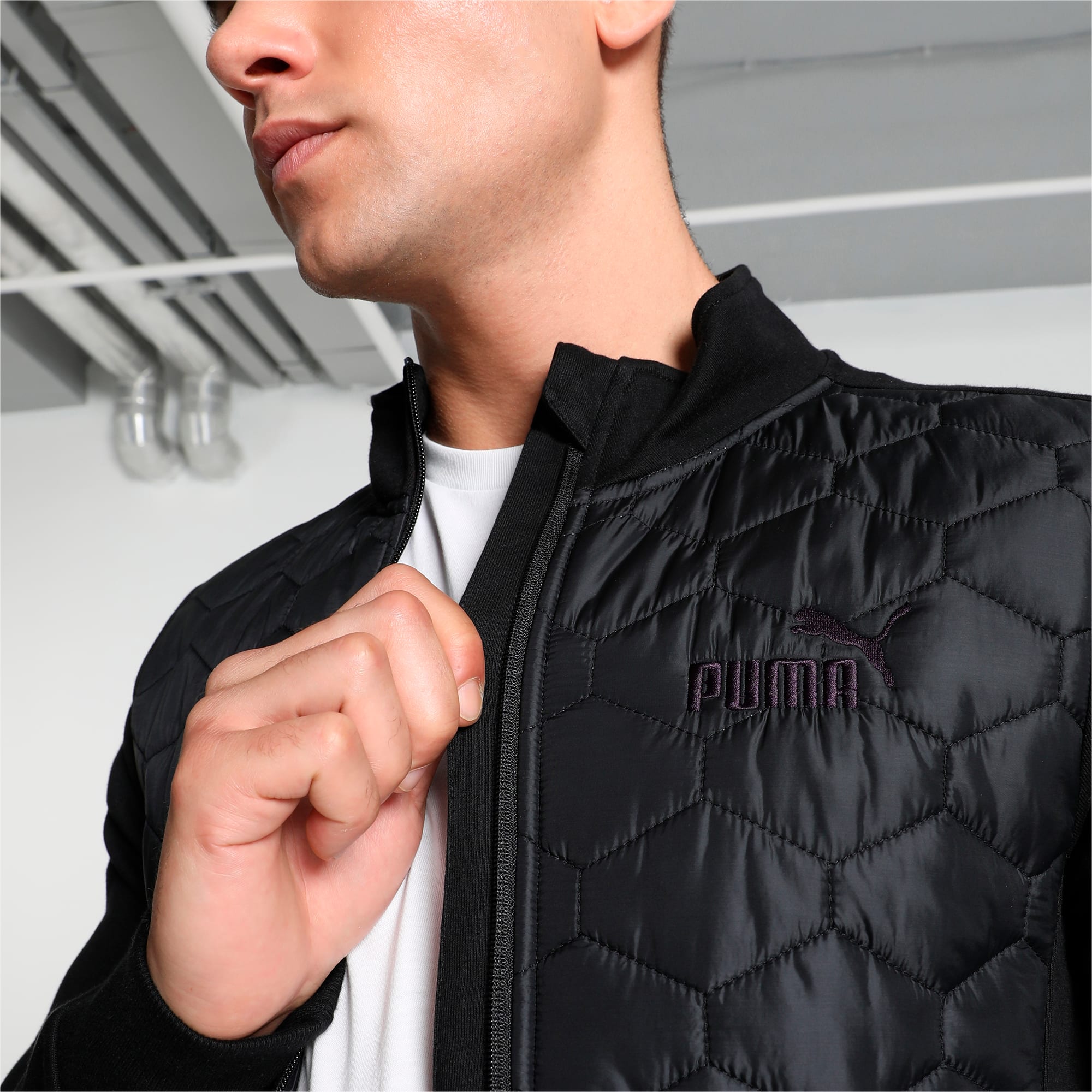 Puma leather on sale jackets india