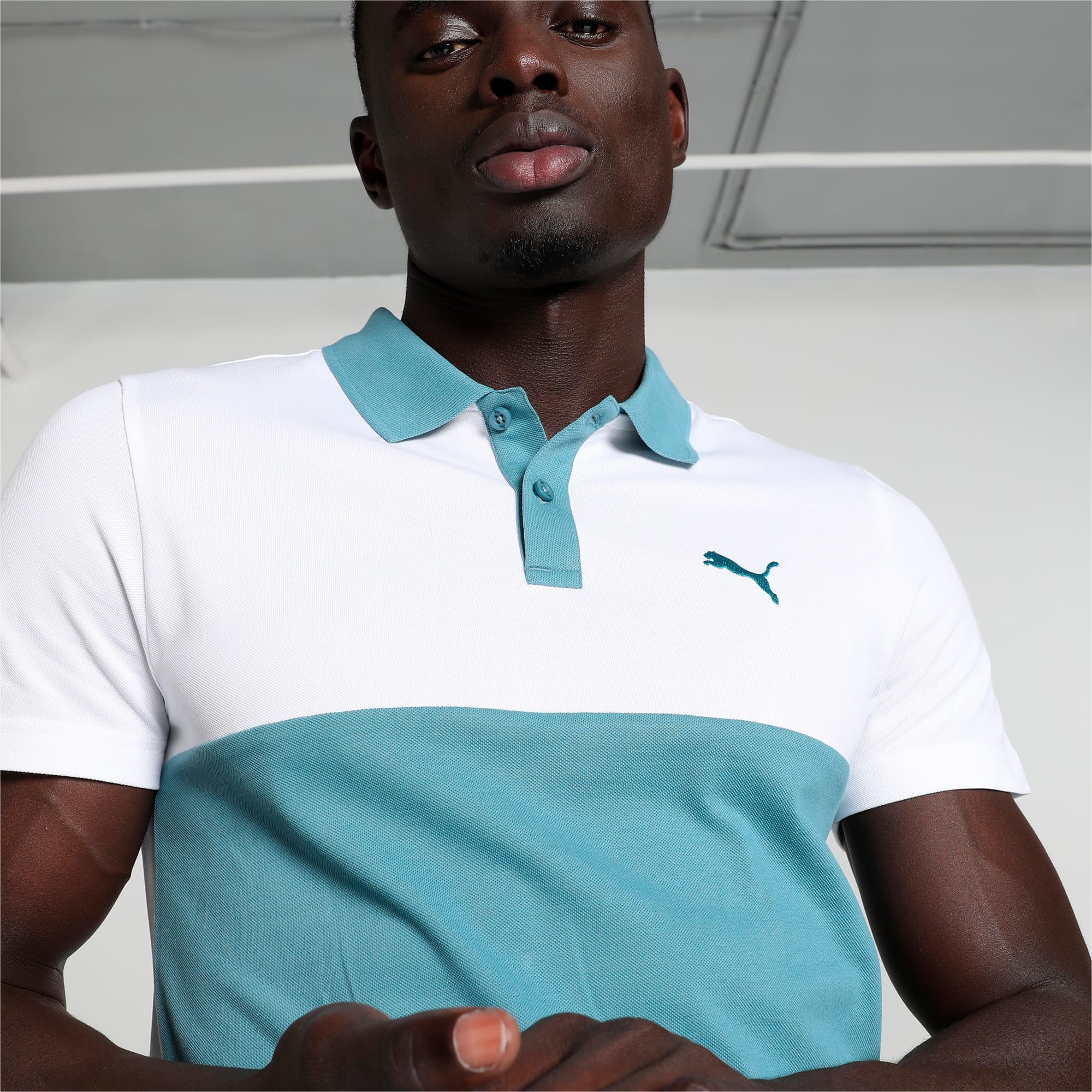 Puma slim hot sale fit golf shirt