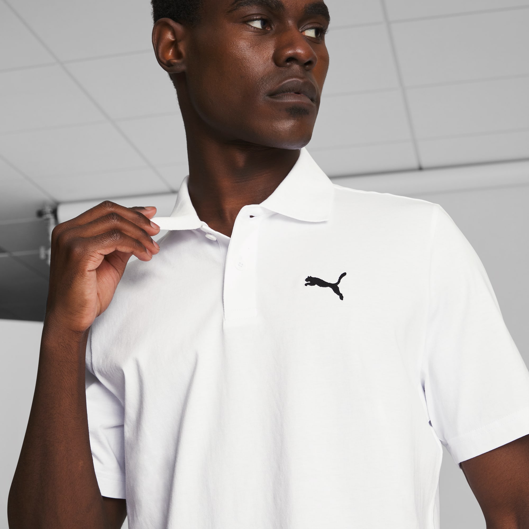 Mens puma on sale polo shirts