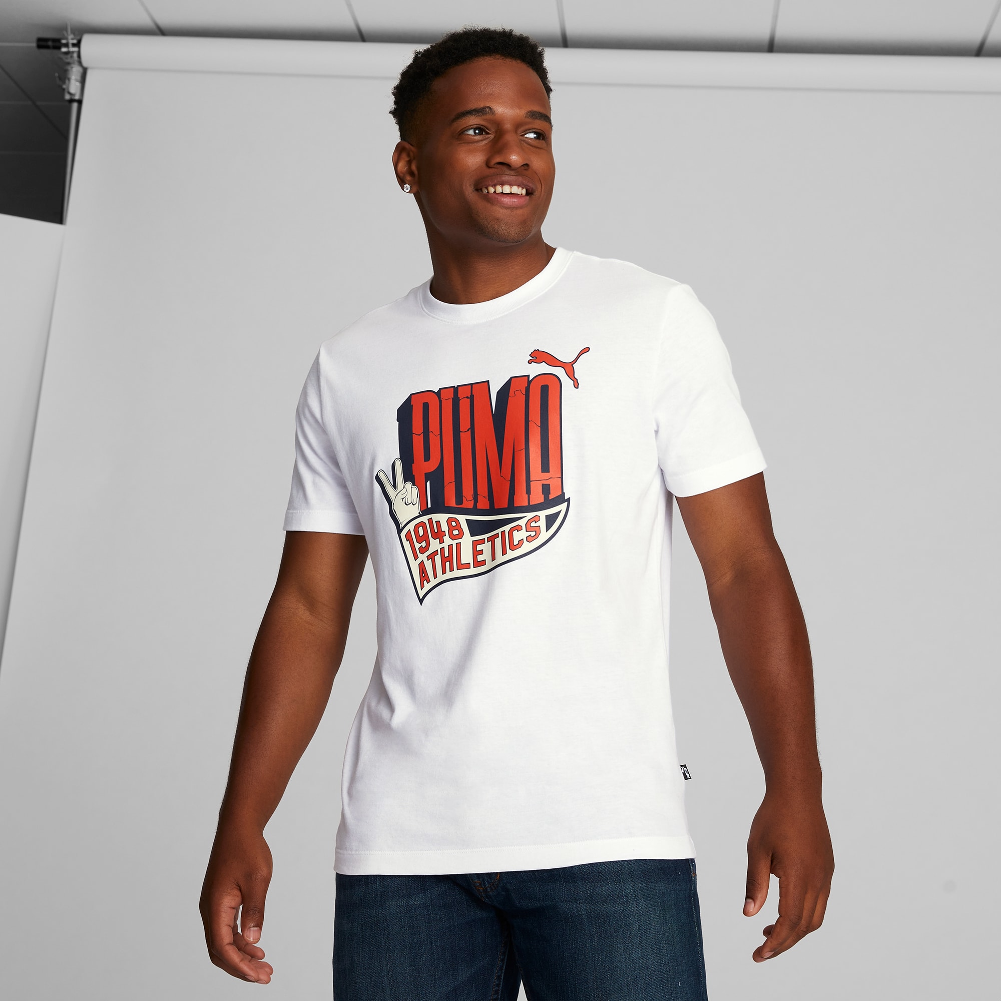 PUMA Athletics Men's Graphic Tee | PUMA