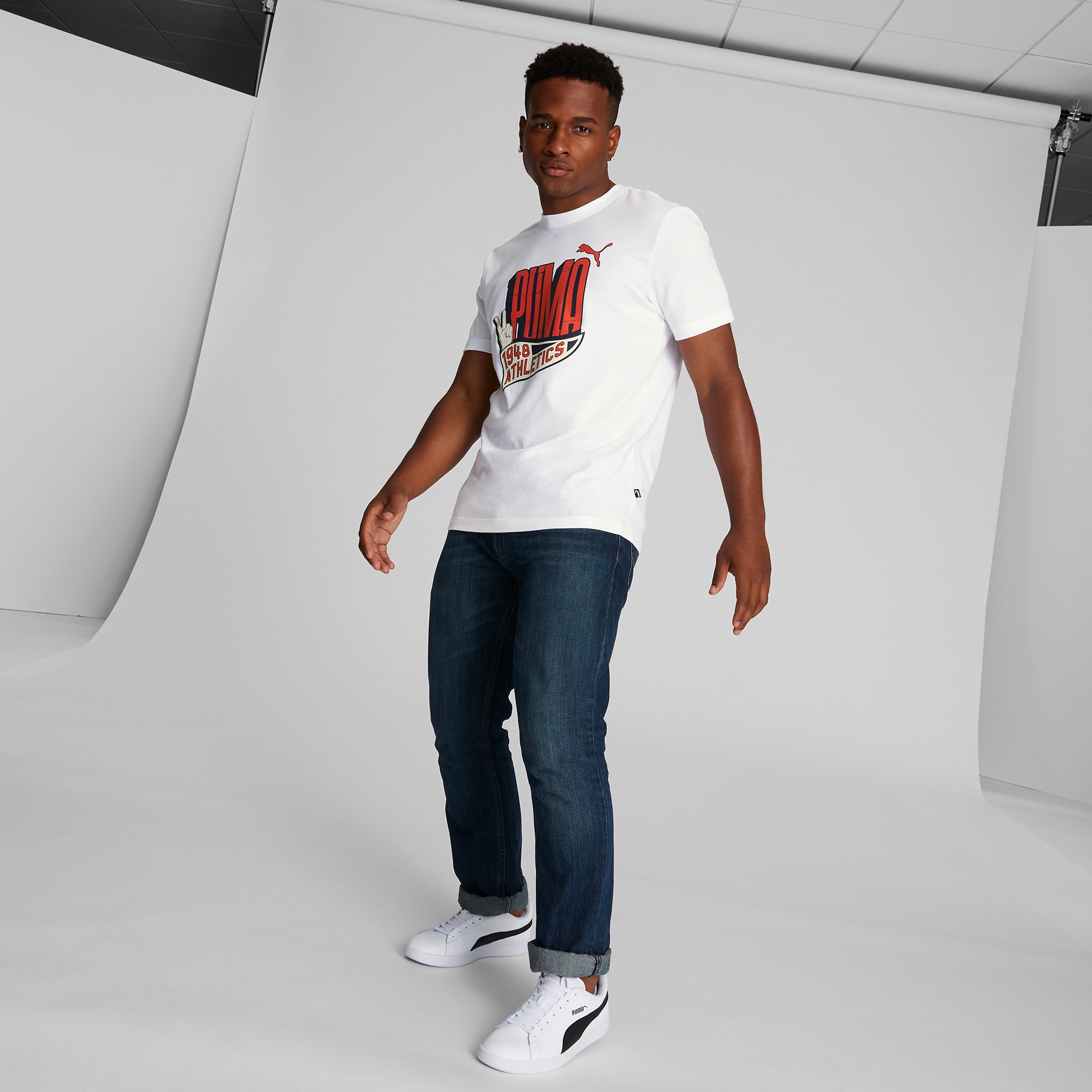 Puma clearance athletics tee