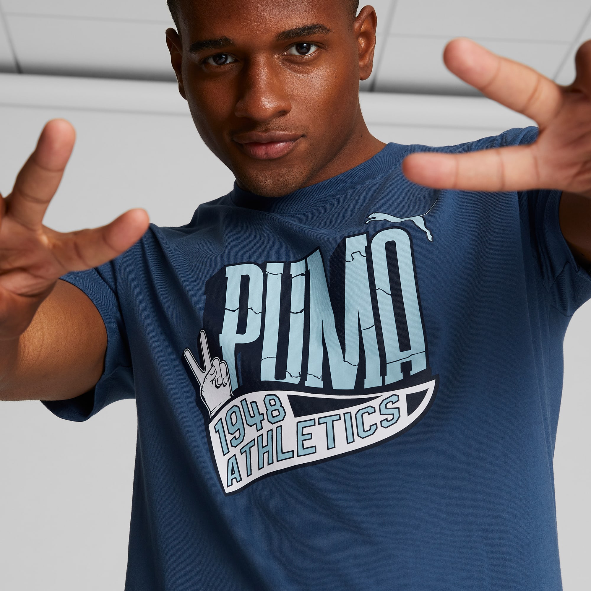 PUMA Athletics Men s Graphic Tee