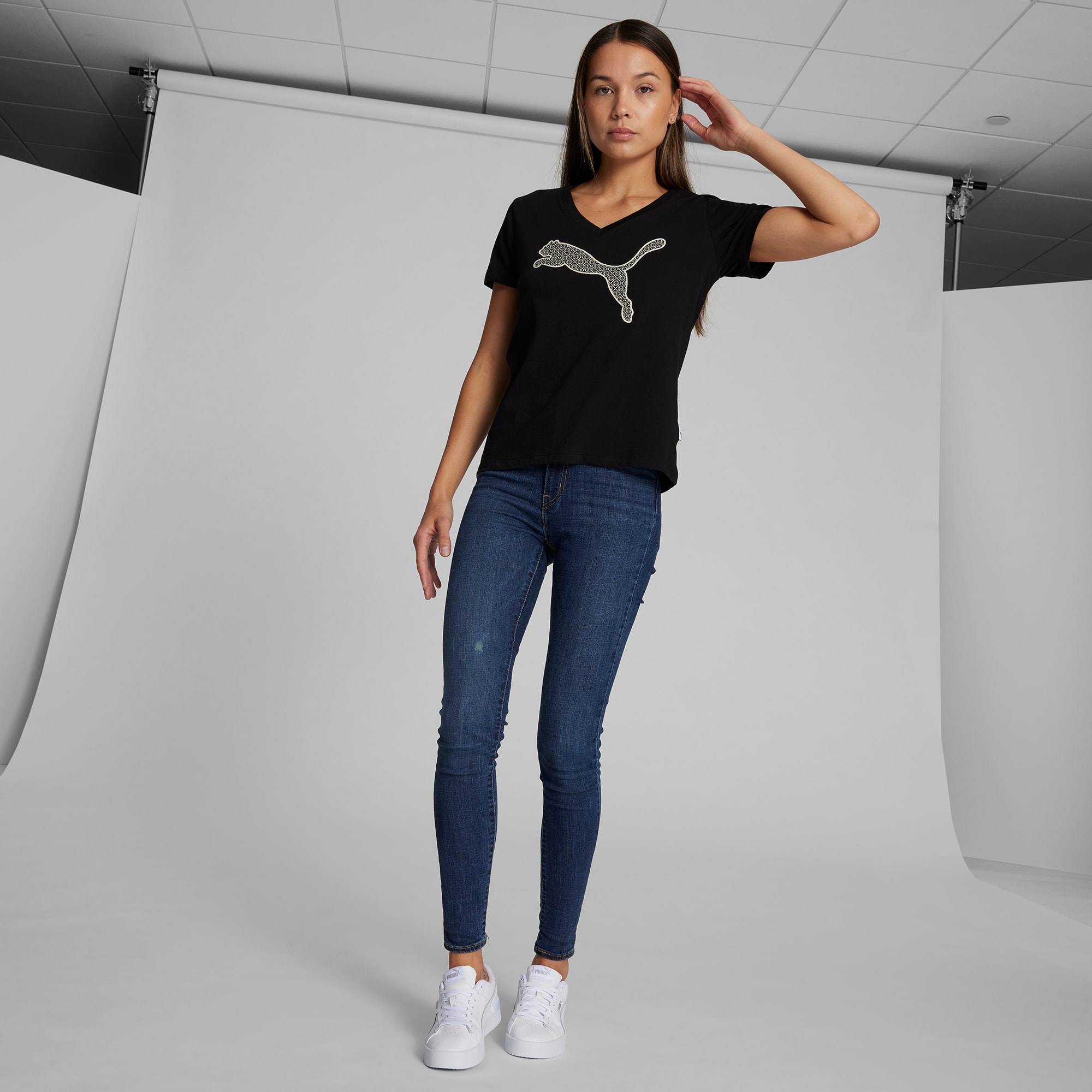 Camiseta PUMA Cat para mujer