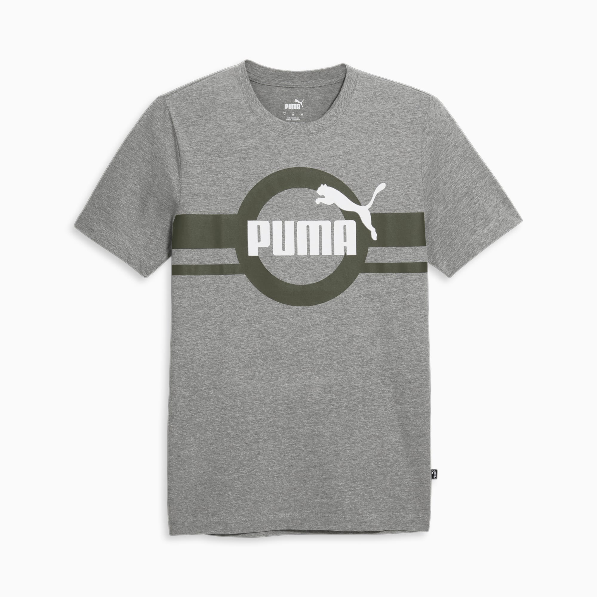 Camiseta Puma Logo Blanca Hombre