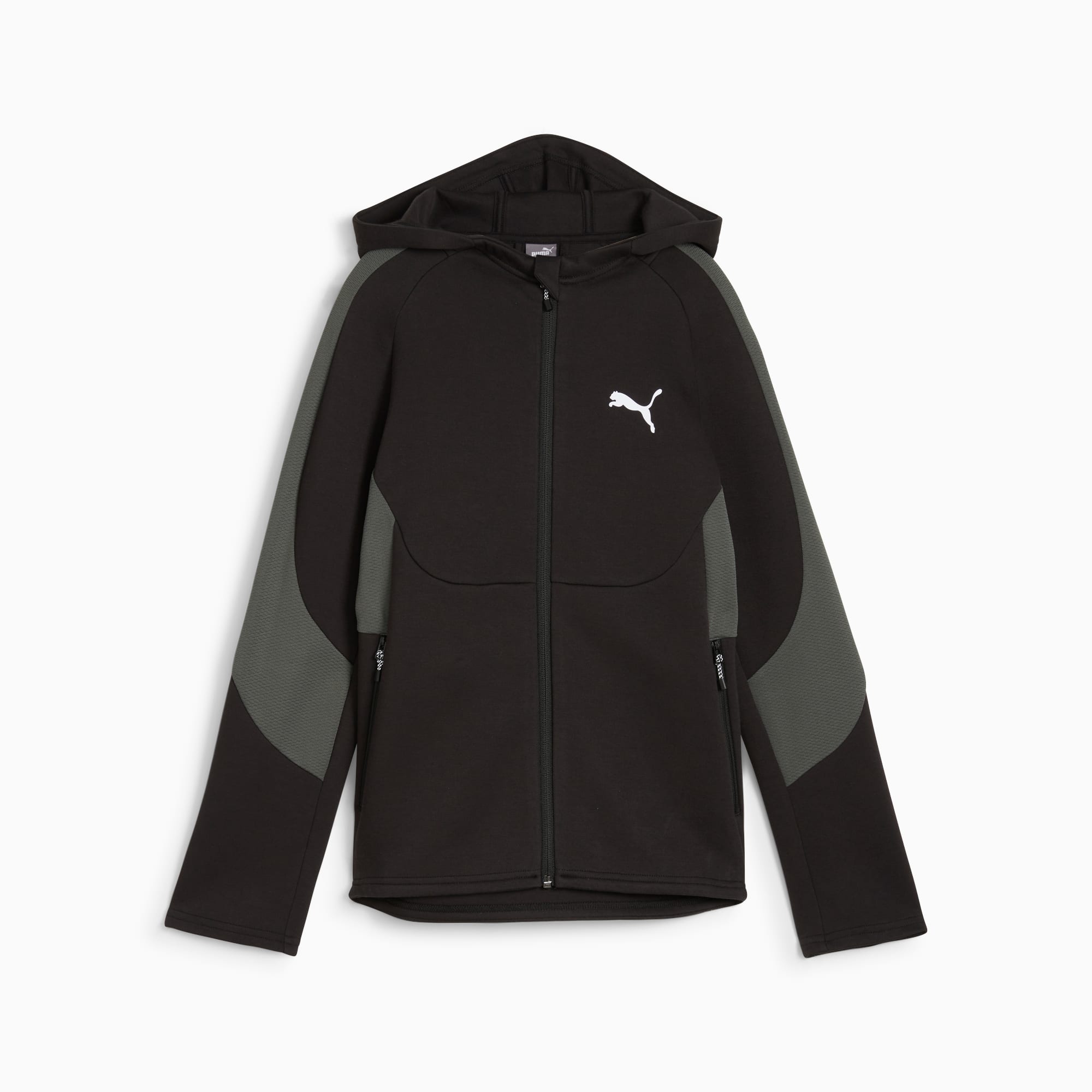 EVOSTRIPE Big Kids Full Zip Hoodie PUMA