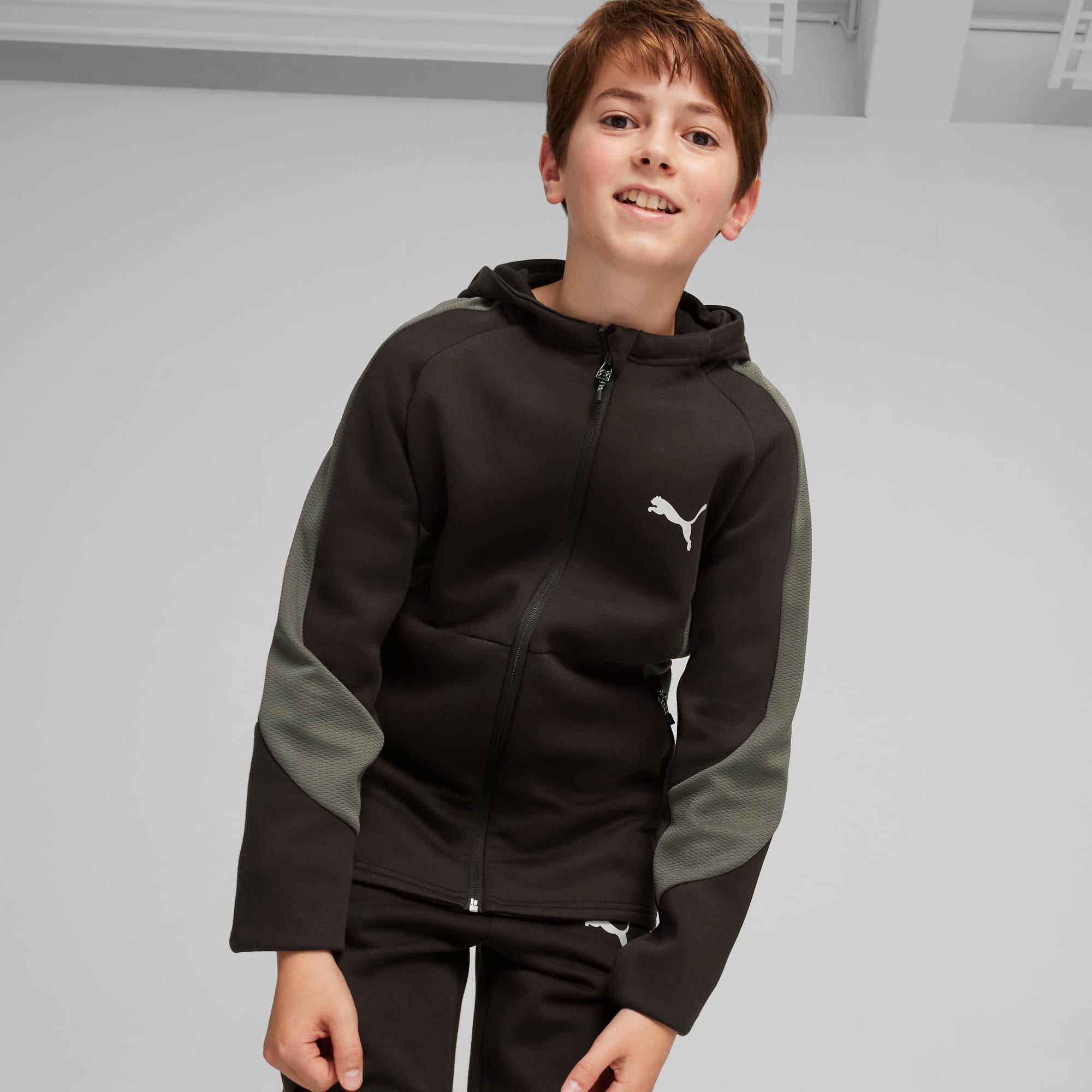 EVOSTRIPE Big Kids' Full-Zip Hoodie