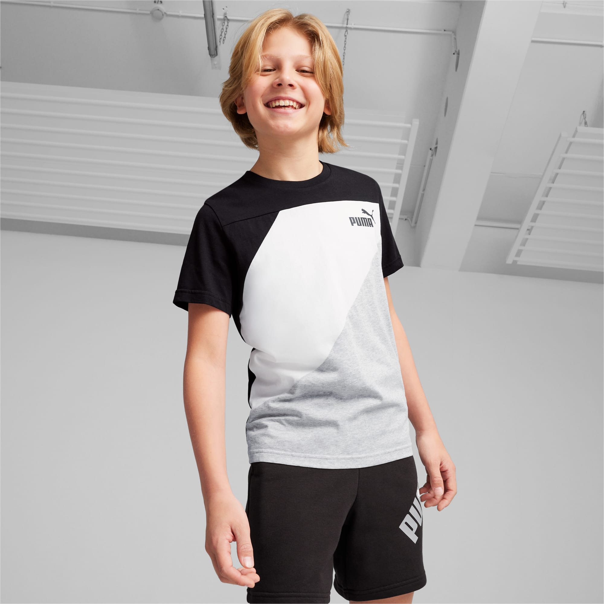 T shirt puma enfant hot sale