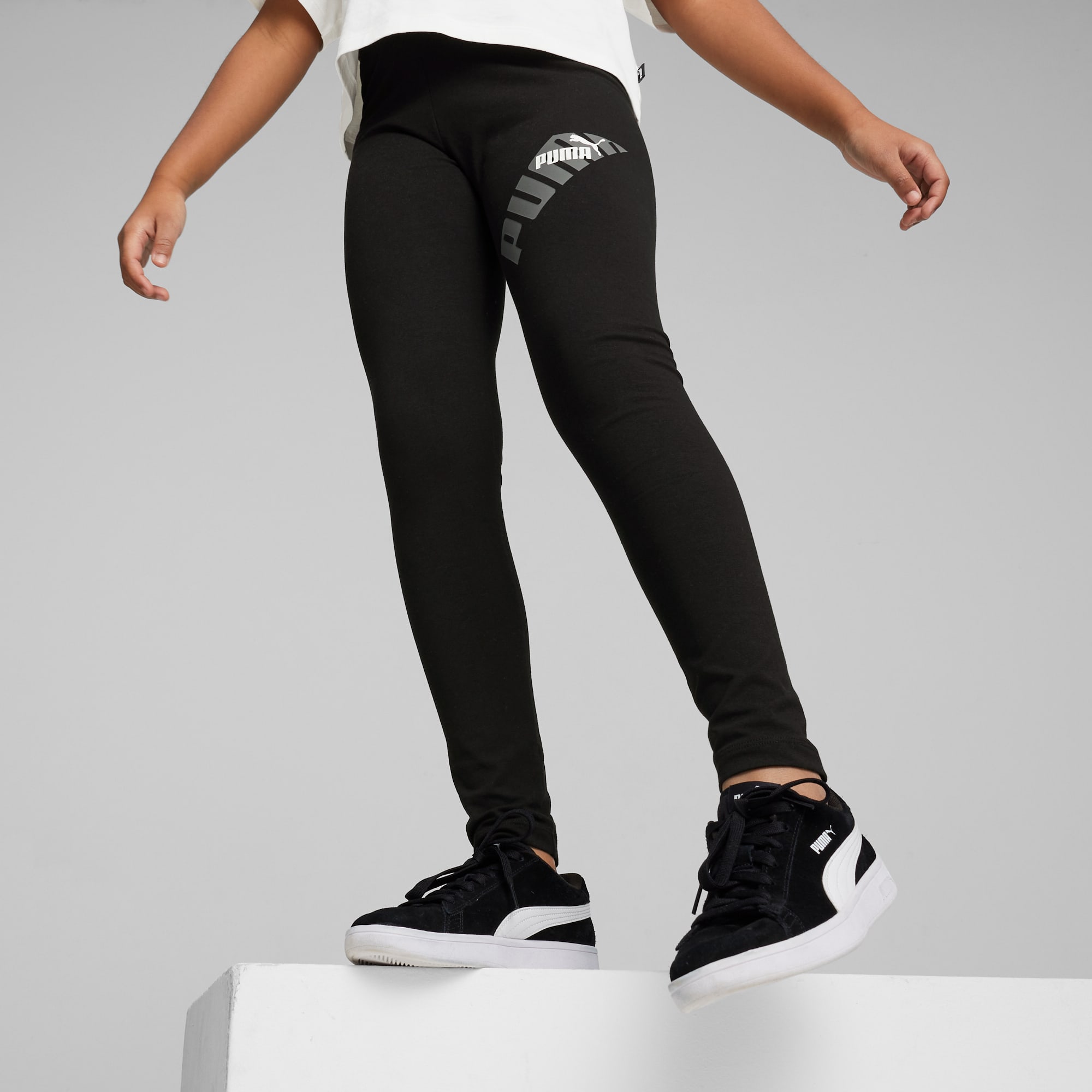 Puma Power Logo Leggings Puma Black