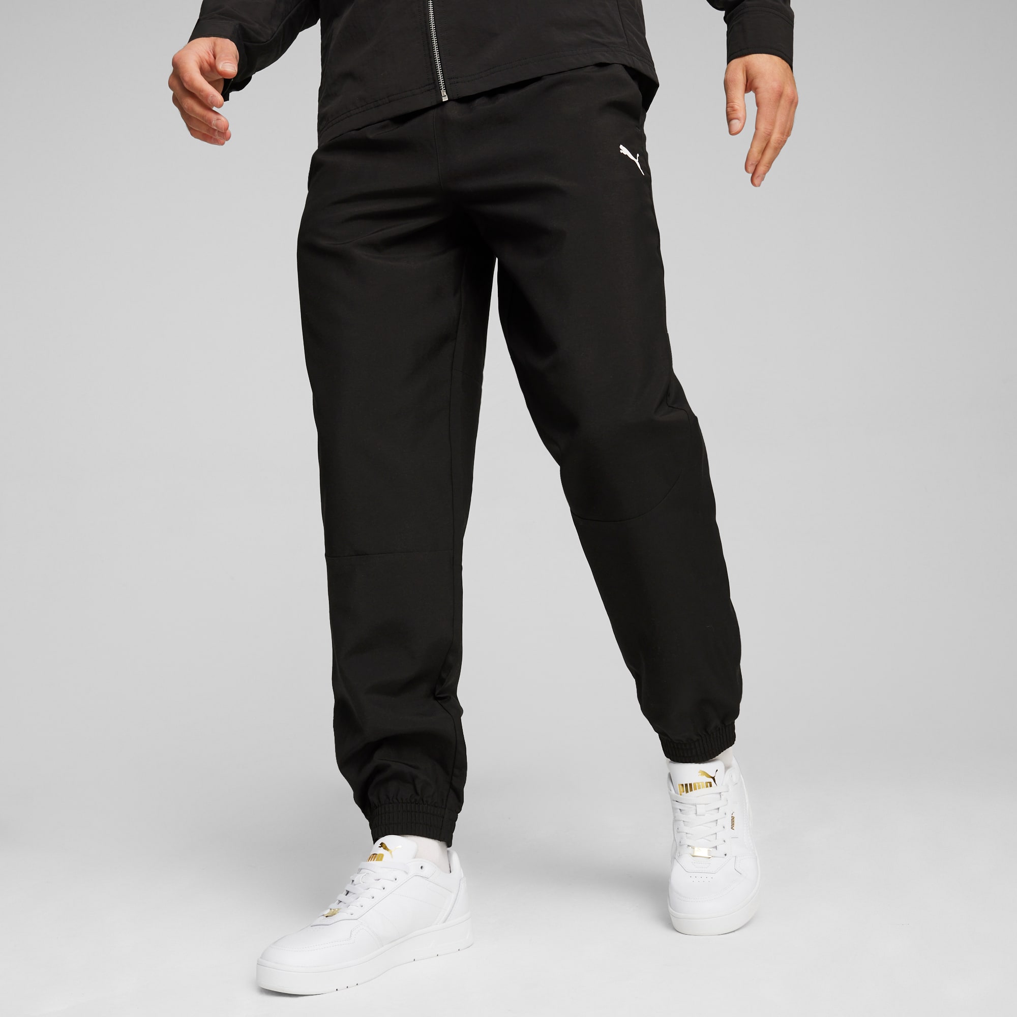 DOWNTOWN Woven Pants Men, PUMA Black, PUMA Shop All Puma