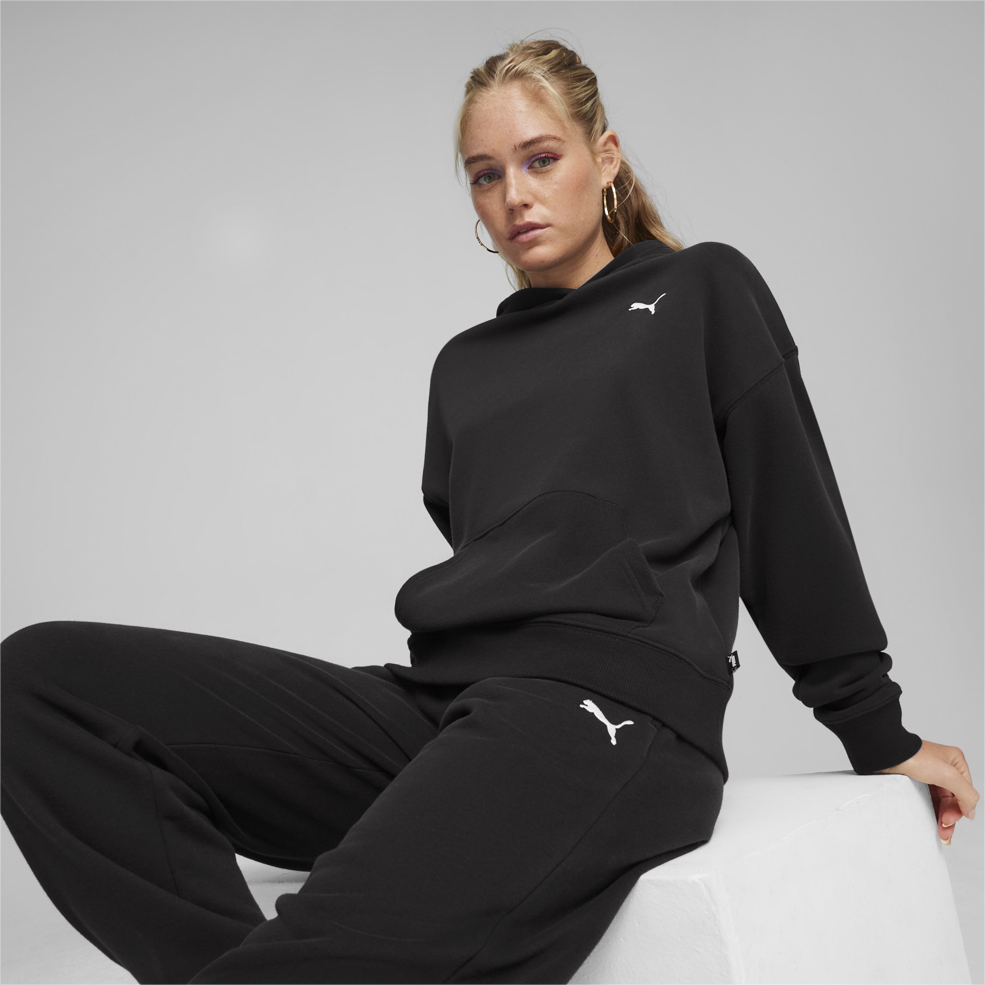 Chándal Puma Loungewear Mujer Black - Fútbol Emotion