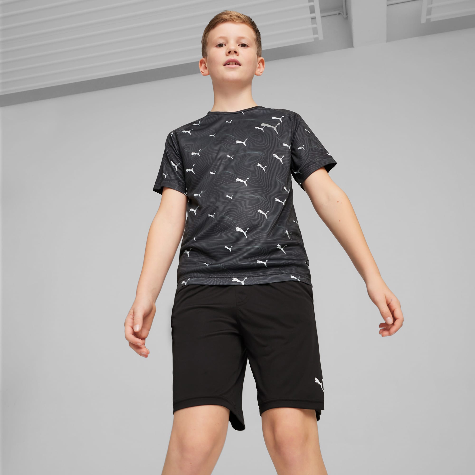 Magliette puma bambino porpora top
