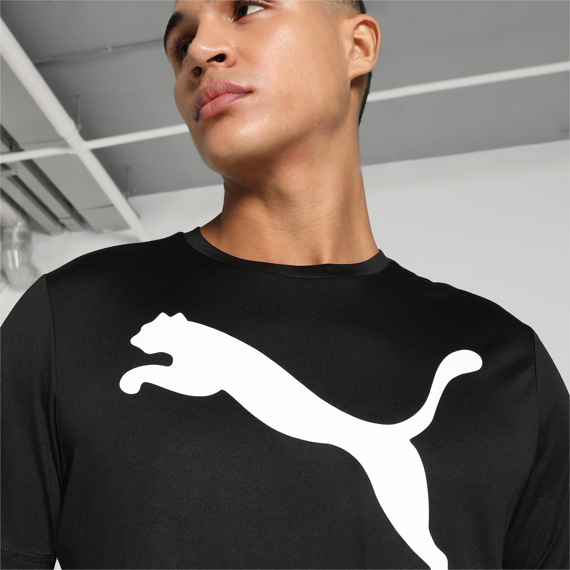 Puma active hot sale logo tee