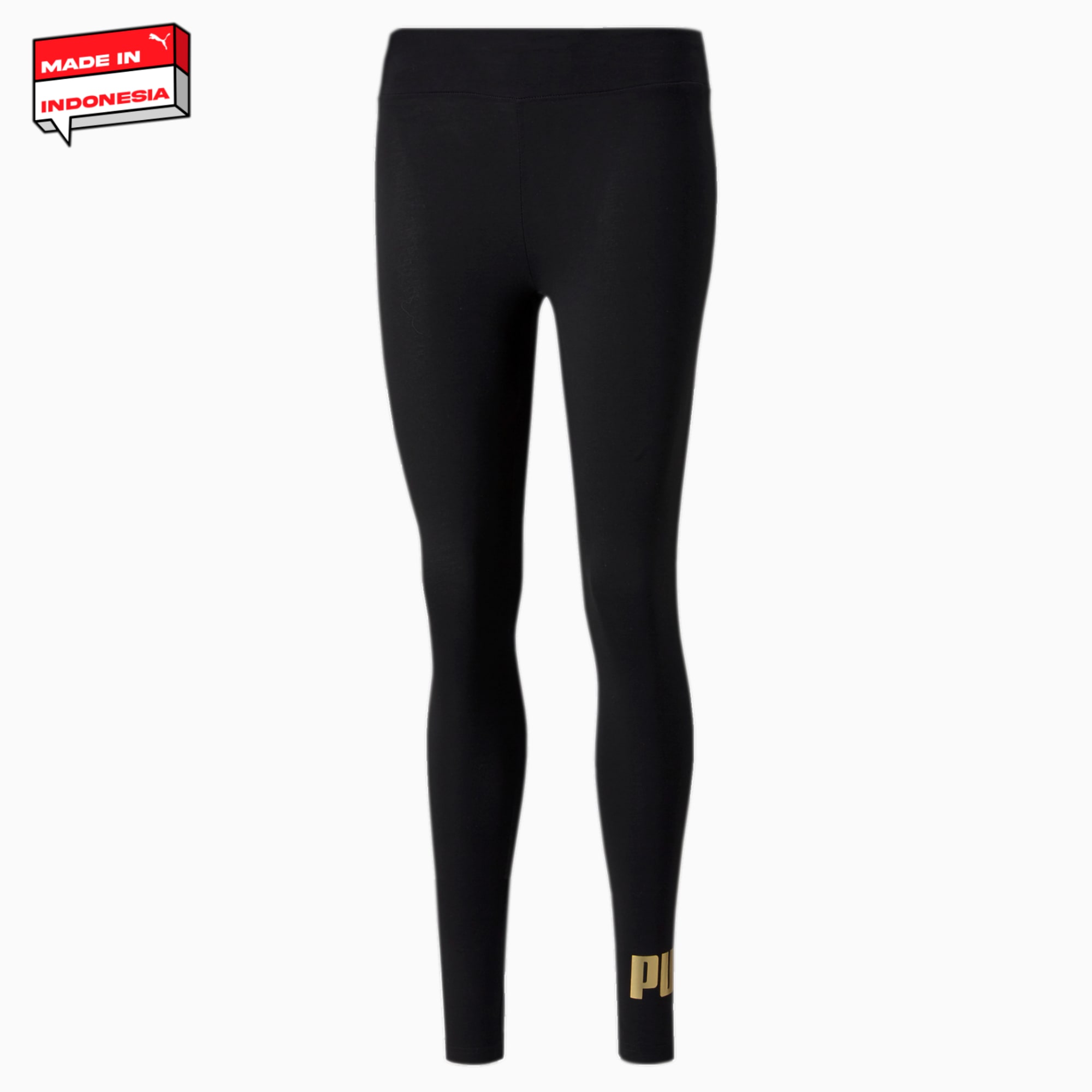 Legging Wanita Metalik Essentials PUMA Black PUMA SHOP ALL PUMA PUMA
