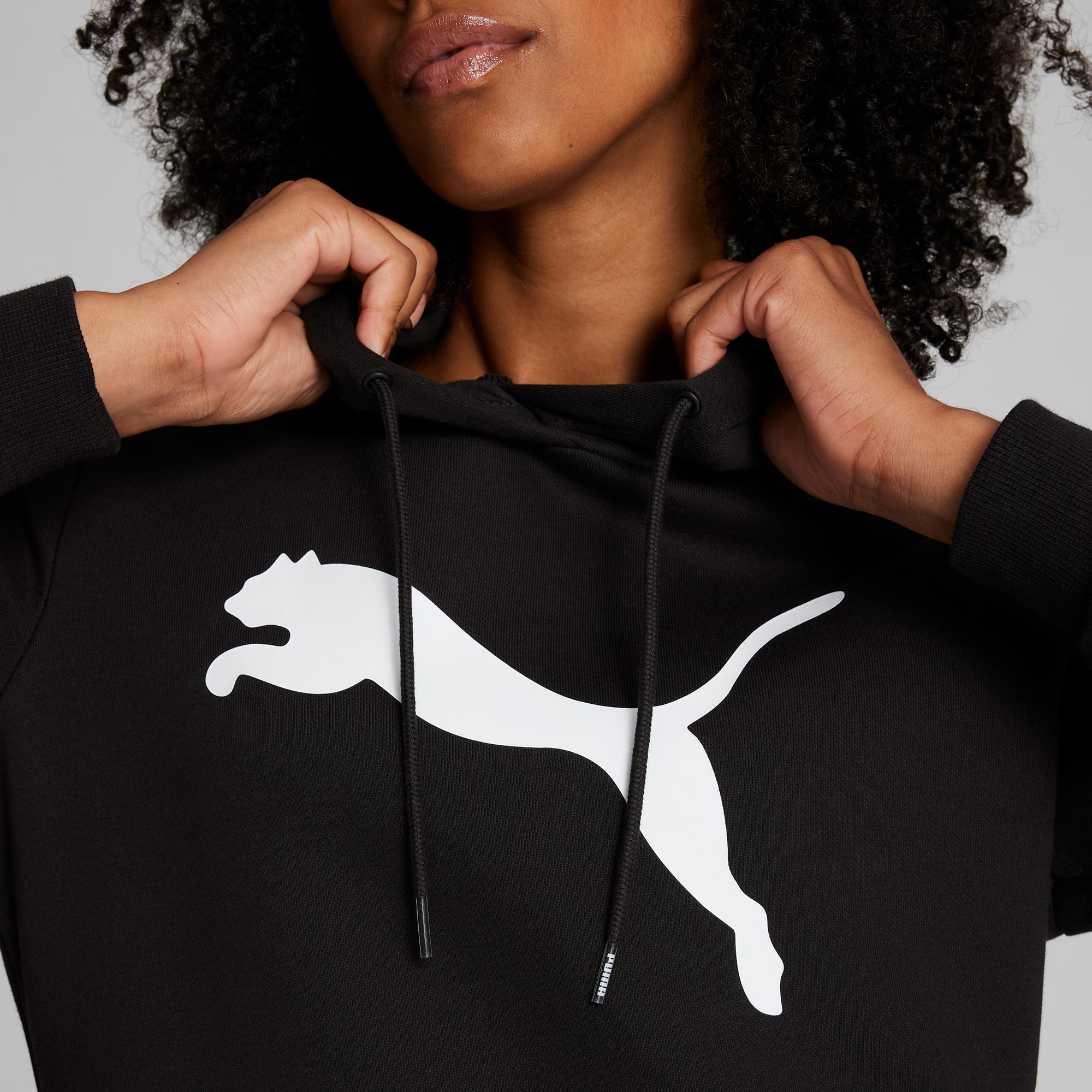 Black puma hoodie shop