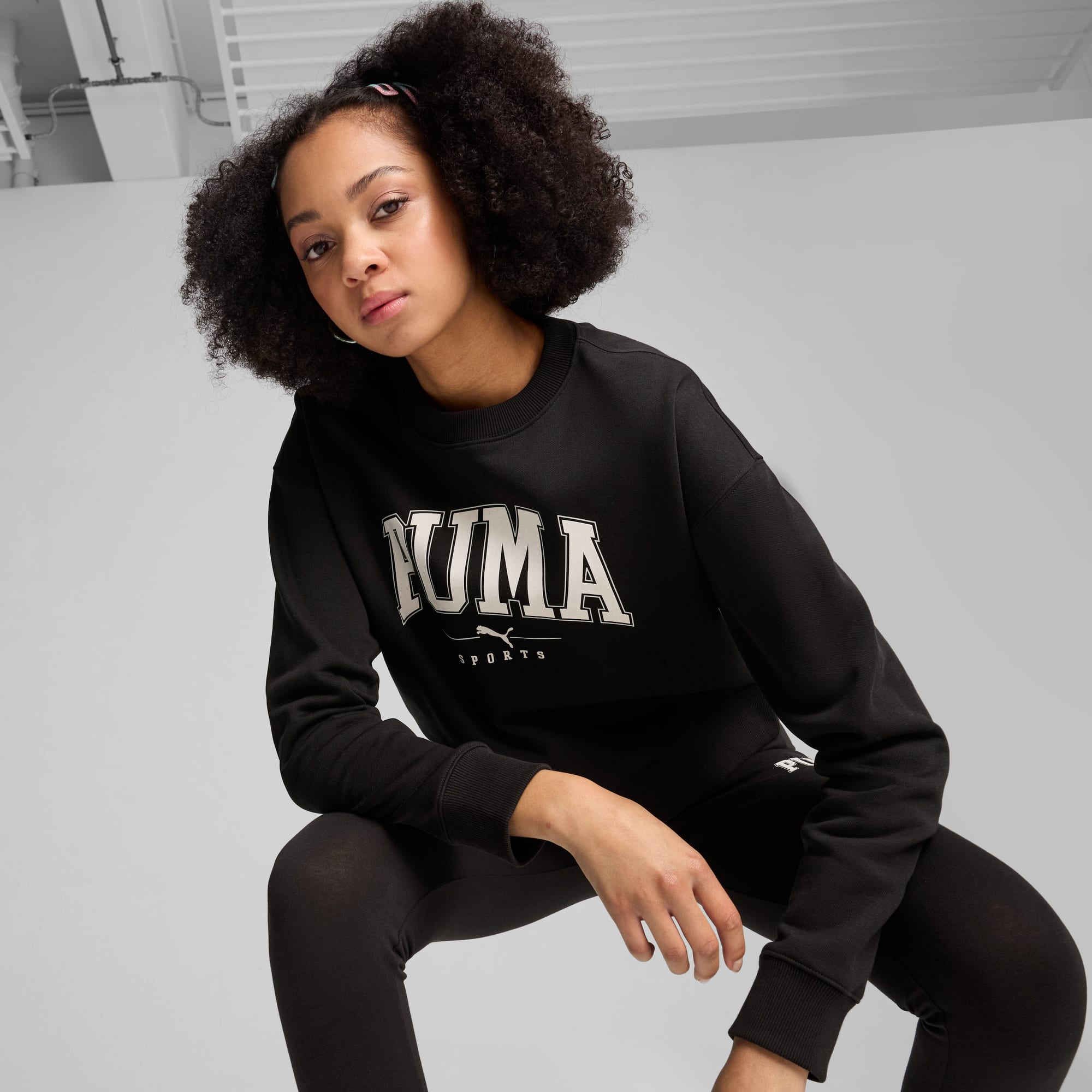 Sweat a col rond PUMA SQUAD Femme
