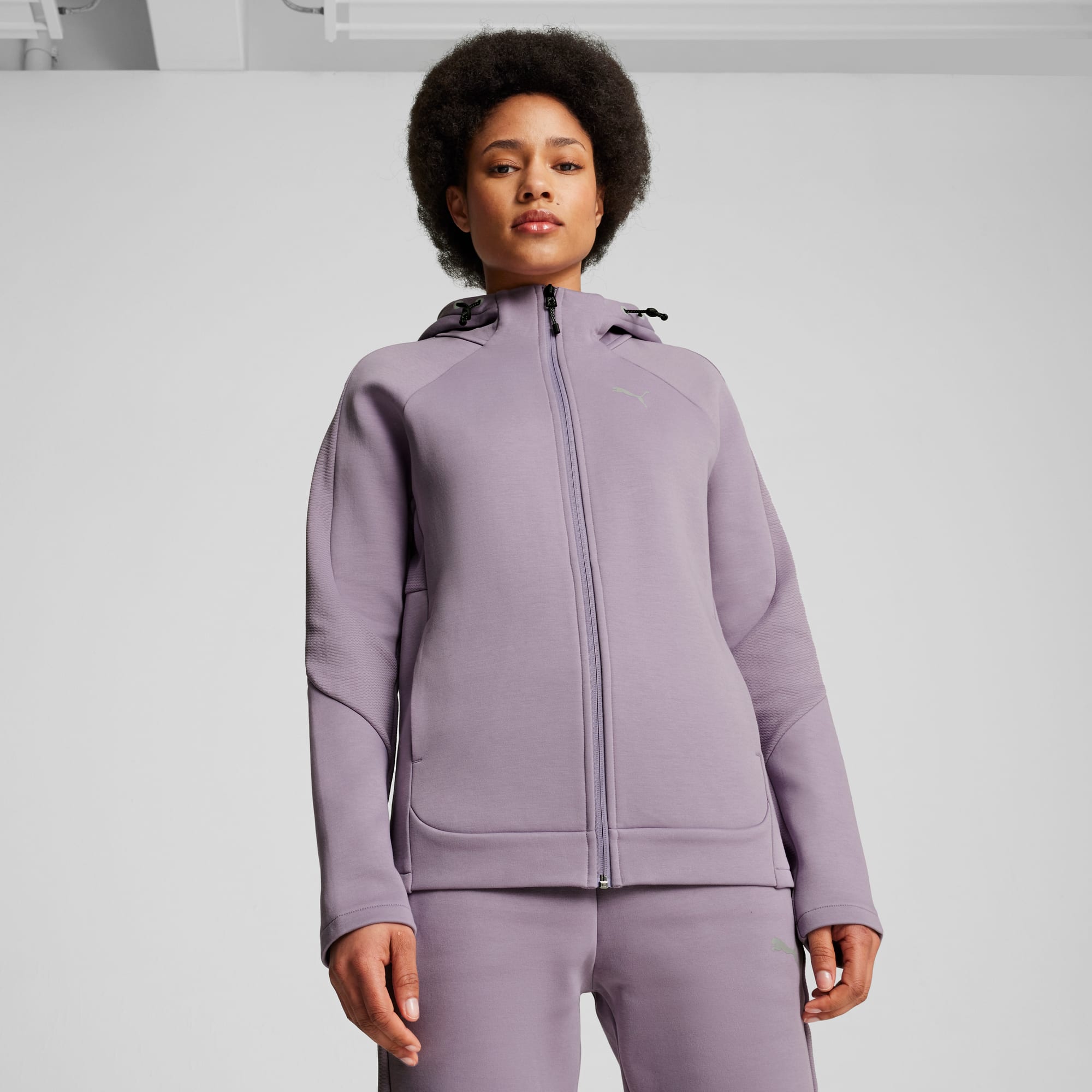 Felpa con zip puma donna best sale