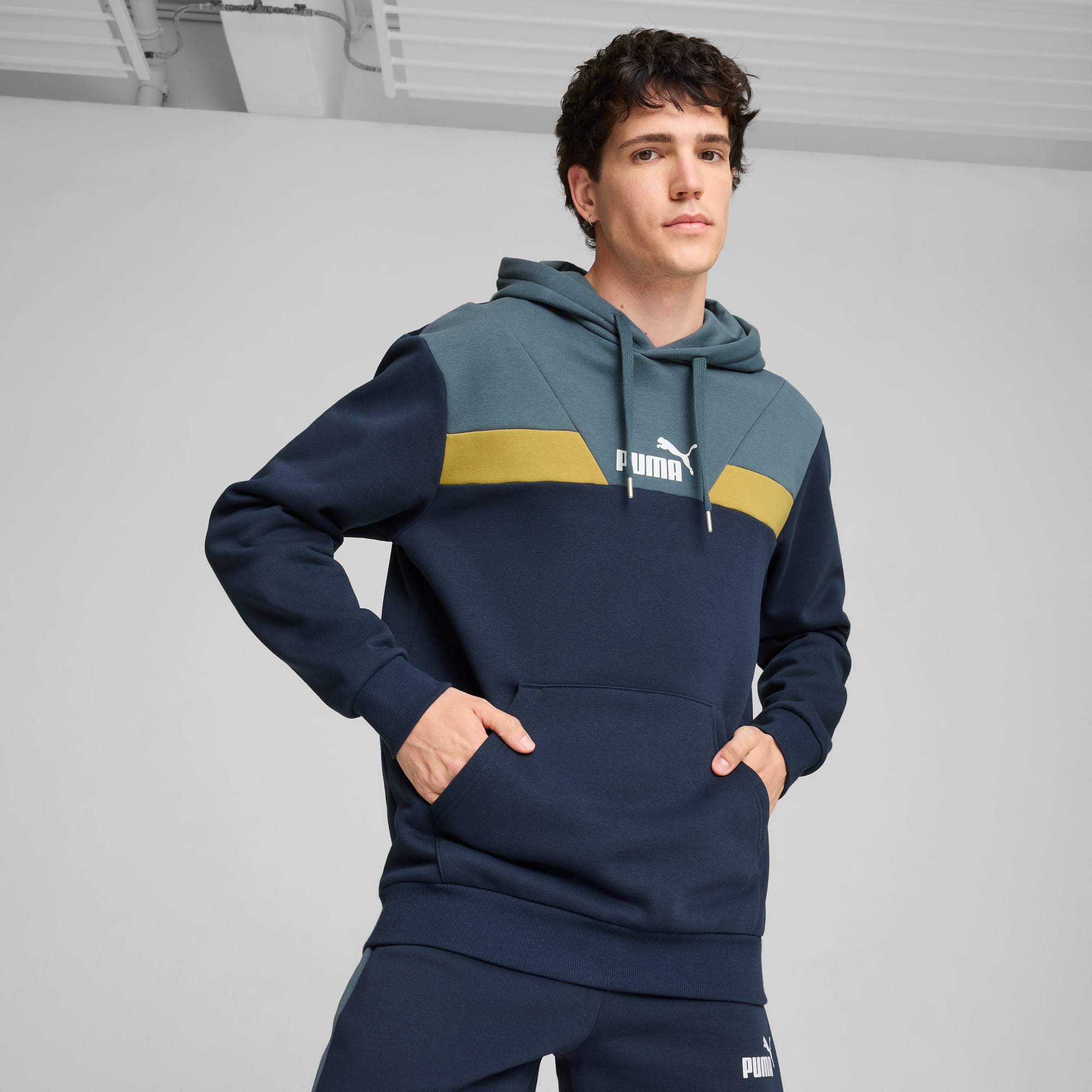 Felpa con cappuccio PUMA POWER da uomo