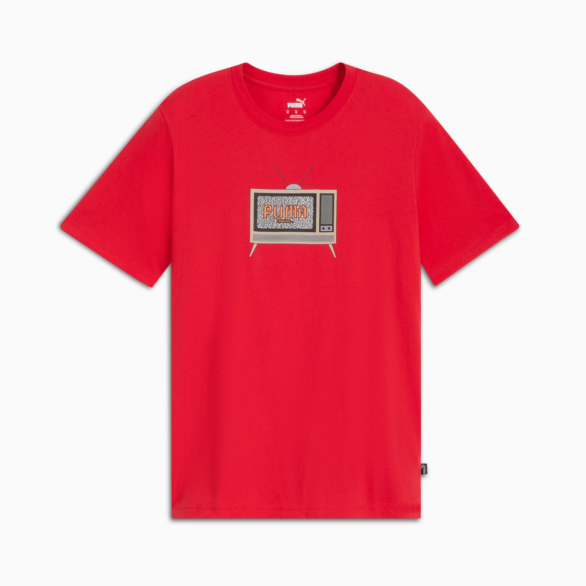 Puma graphic box logo tee 2025