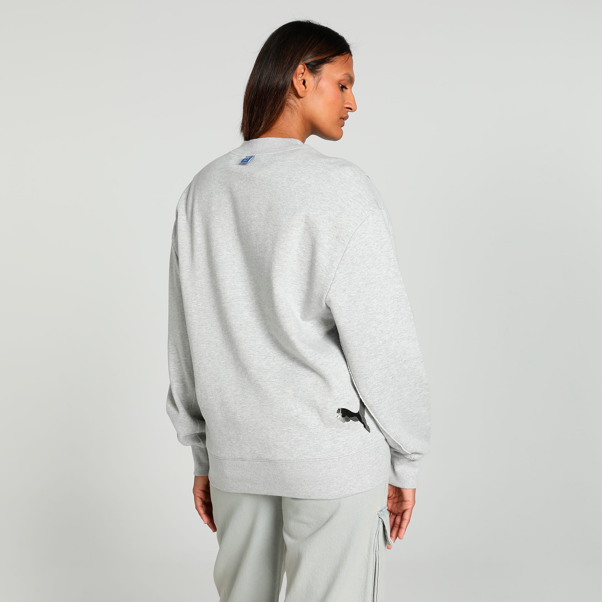 Cherry On Top Women's Graphic Basketball Crew Sweat Shirt | PUMA