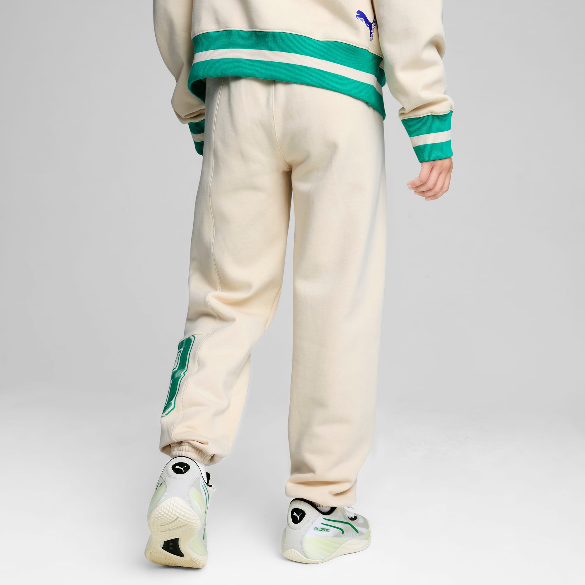 Pantaloni felpati da basket Getting Crafty unisex PUMA