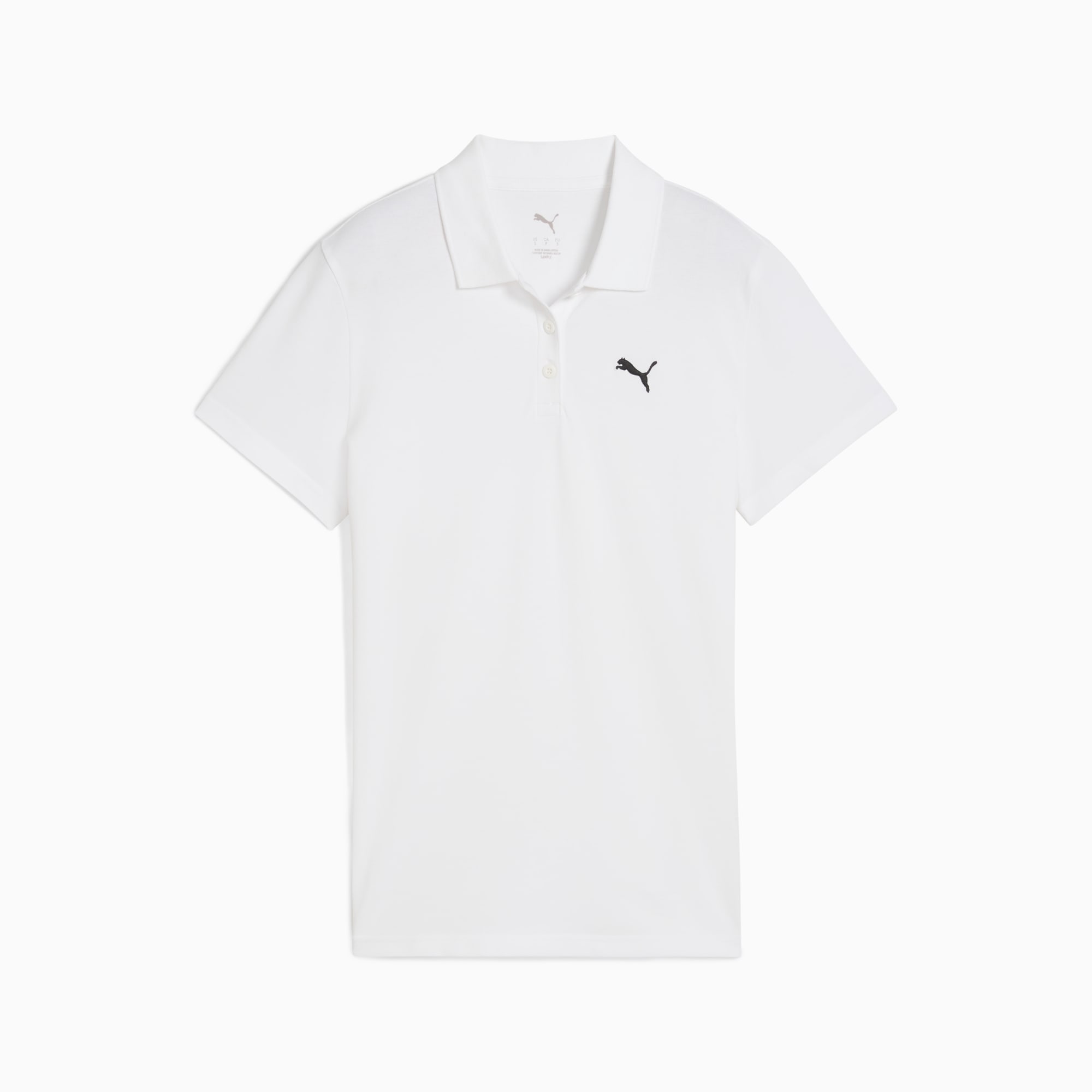 Essentials Polo Women, PUMA White, large-SEA