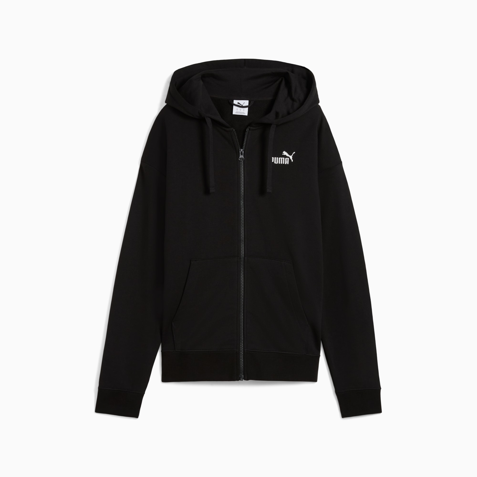 Essentials Small No. 1 Logo French Terry Women's Comfort Full-Zip Hoodie