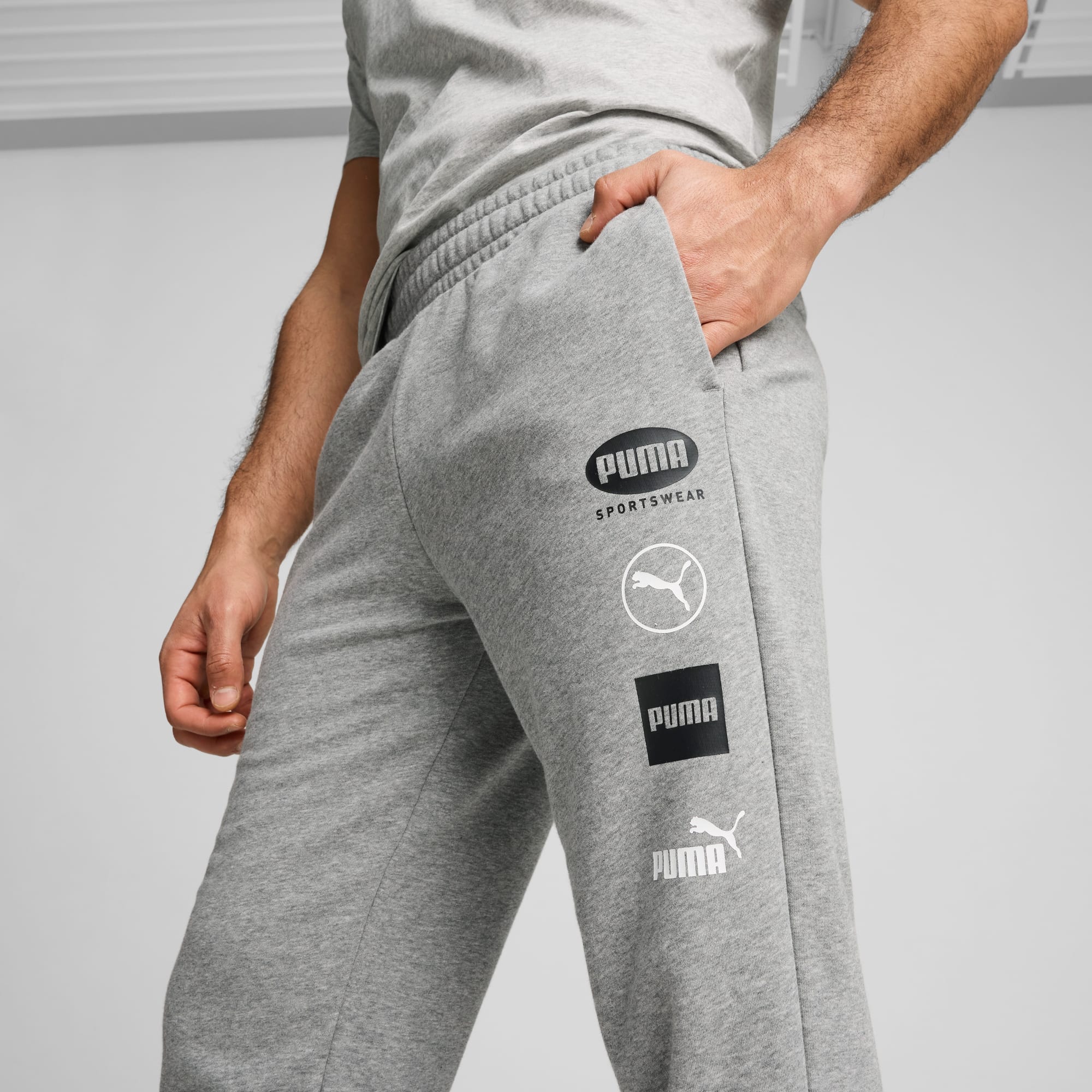 Pantaloni puma argento shop