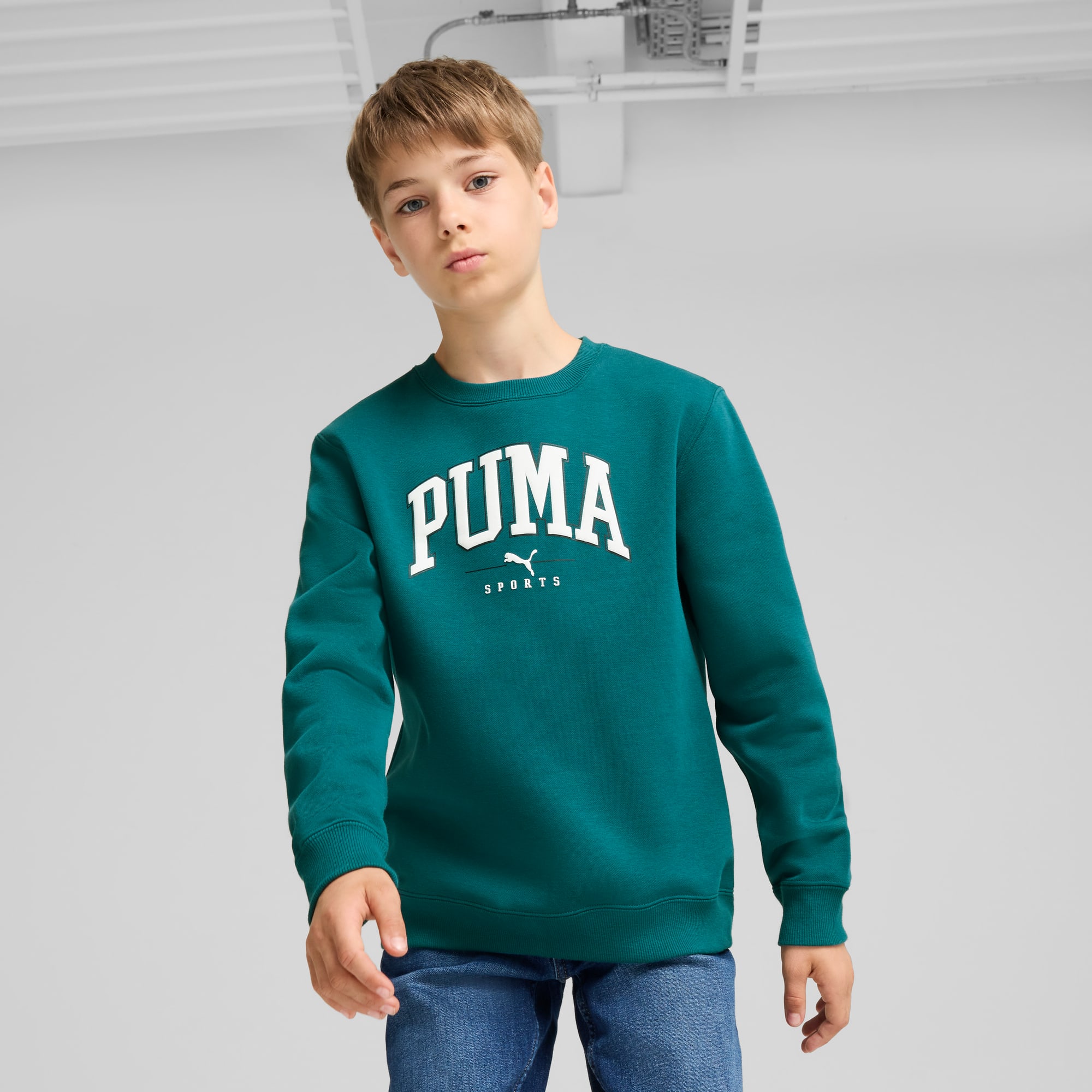 PUMA SQUAD Big Kids Crew