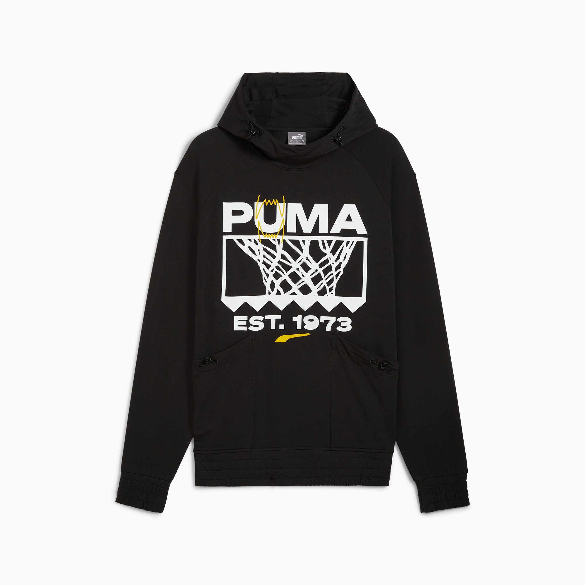 Winning Shot Men s Graphic Basketball Hoodie