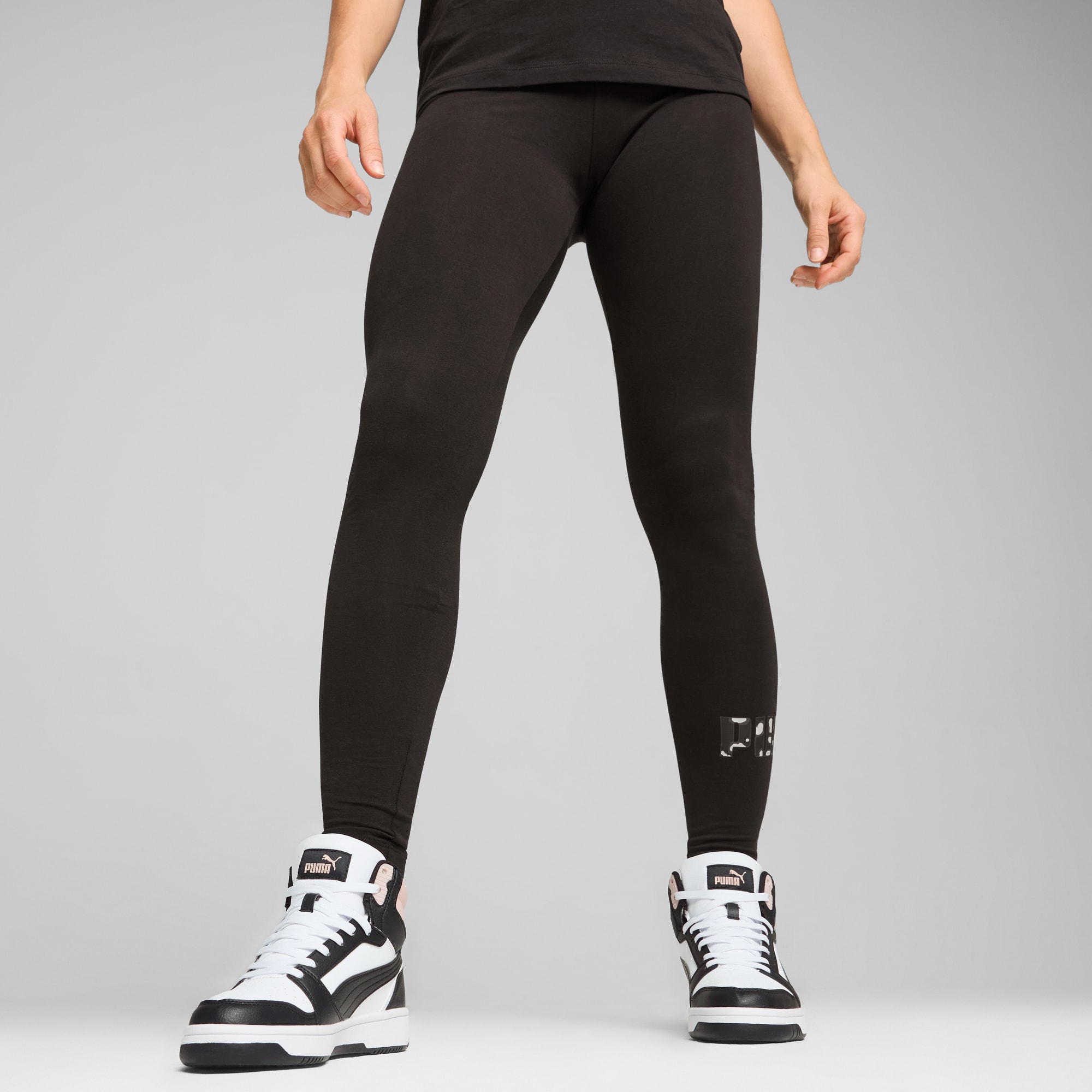 Puma logo leggings ladies online