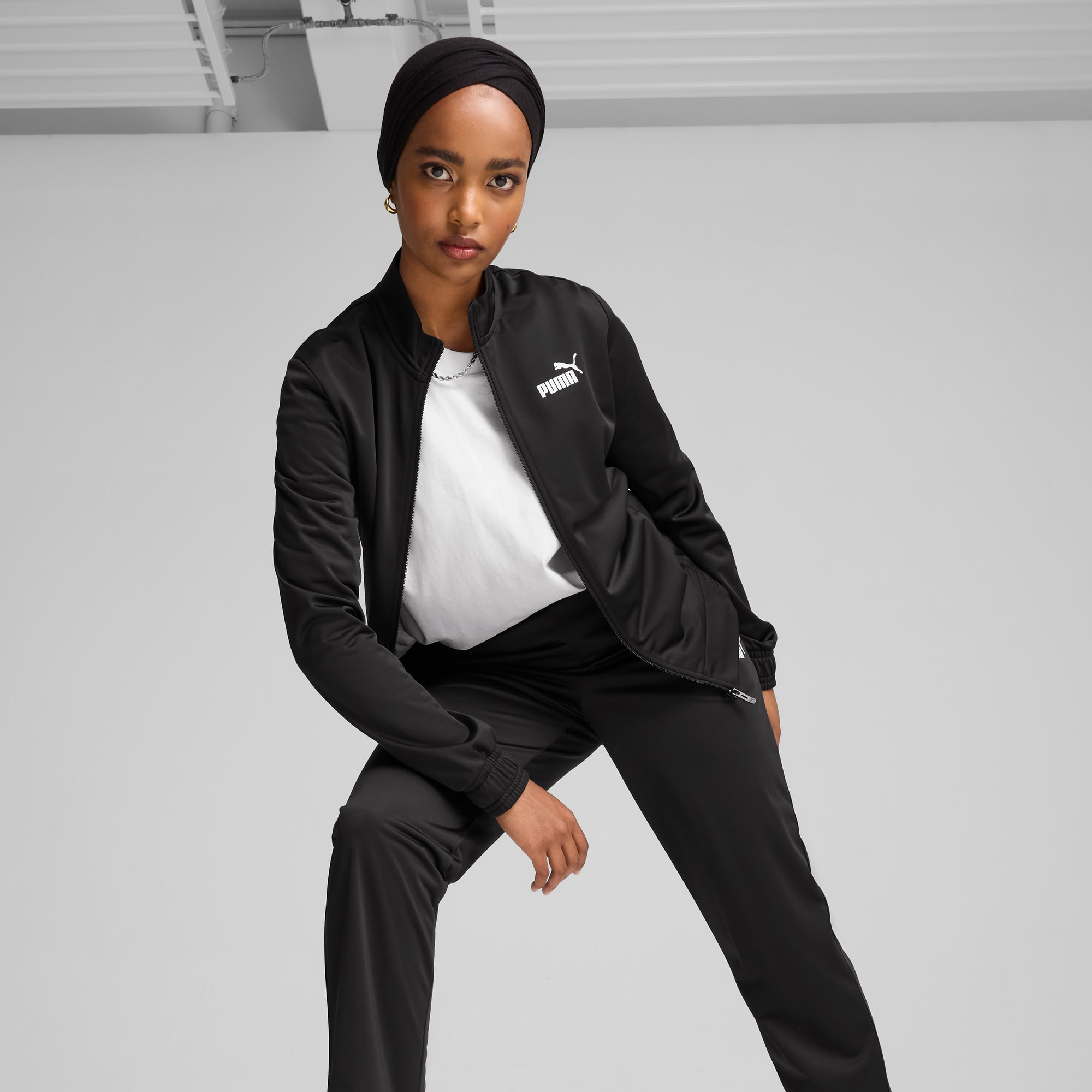 Puma poly tracksuit top