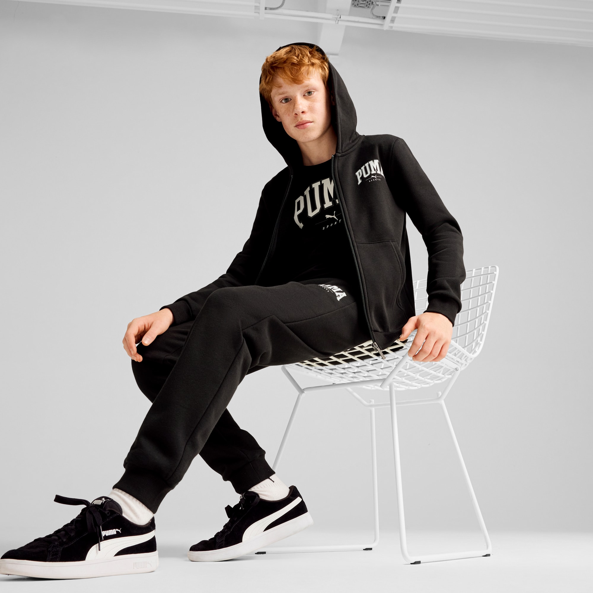 Puma suede sweatsuit on sale