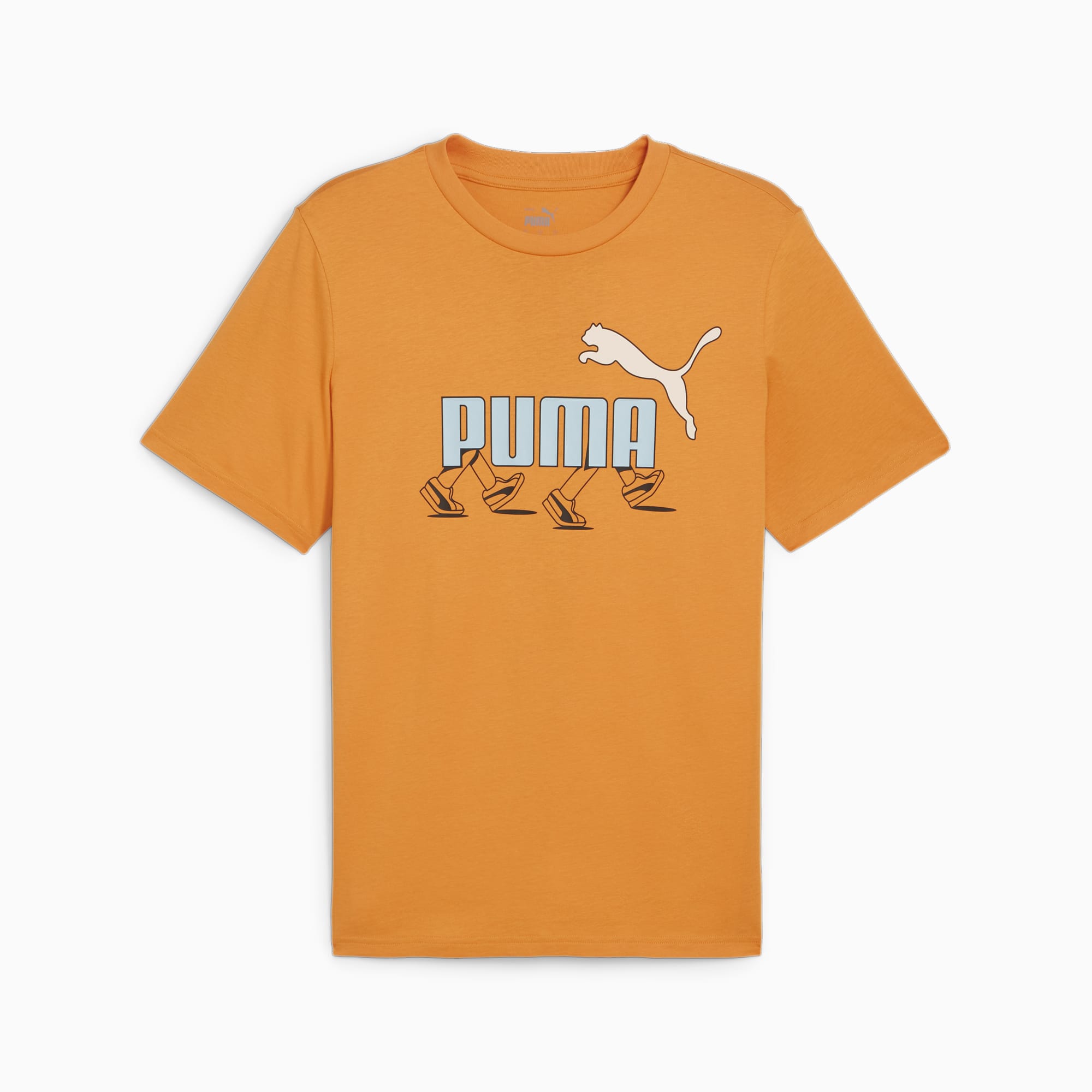 Graphics Sneaker Tee Men, Ginger Tea, large-SEA