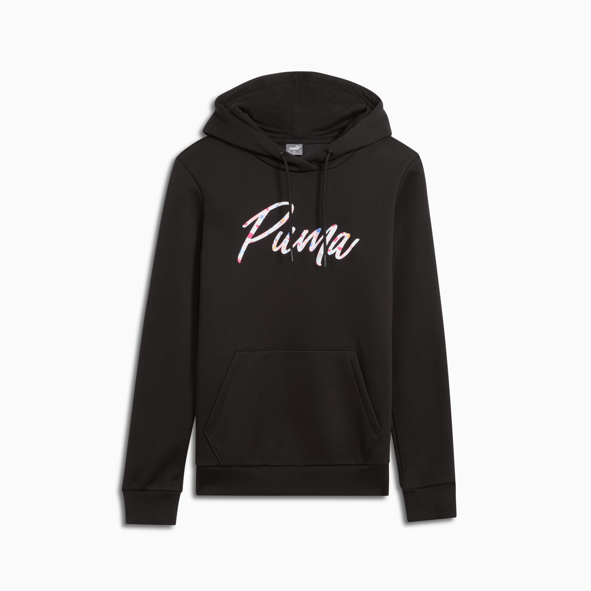 Puma Women s Live in Speckle Hoodie Black XLarge