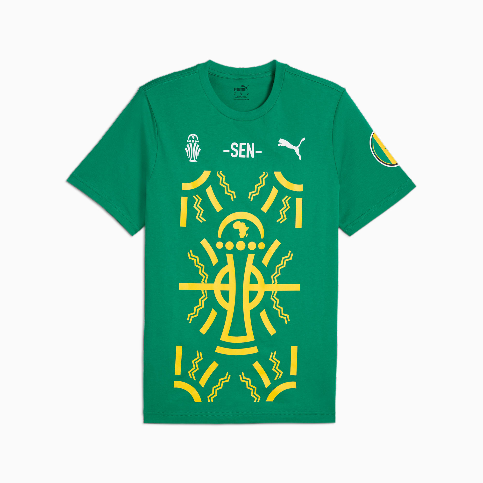 T shirt puma uomo verde top