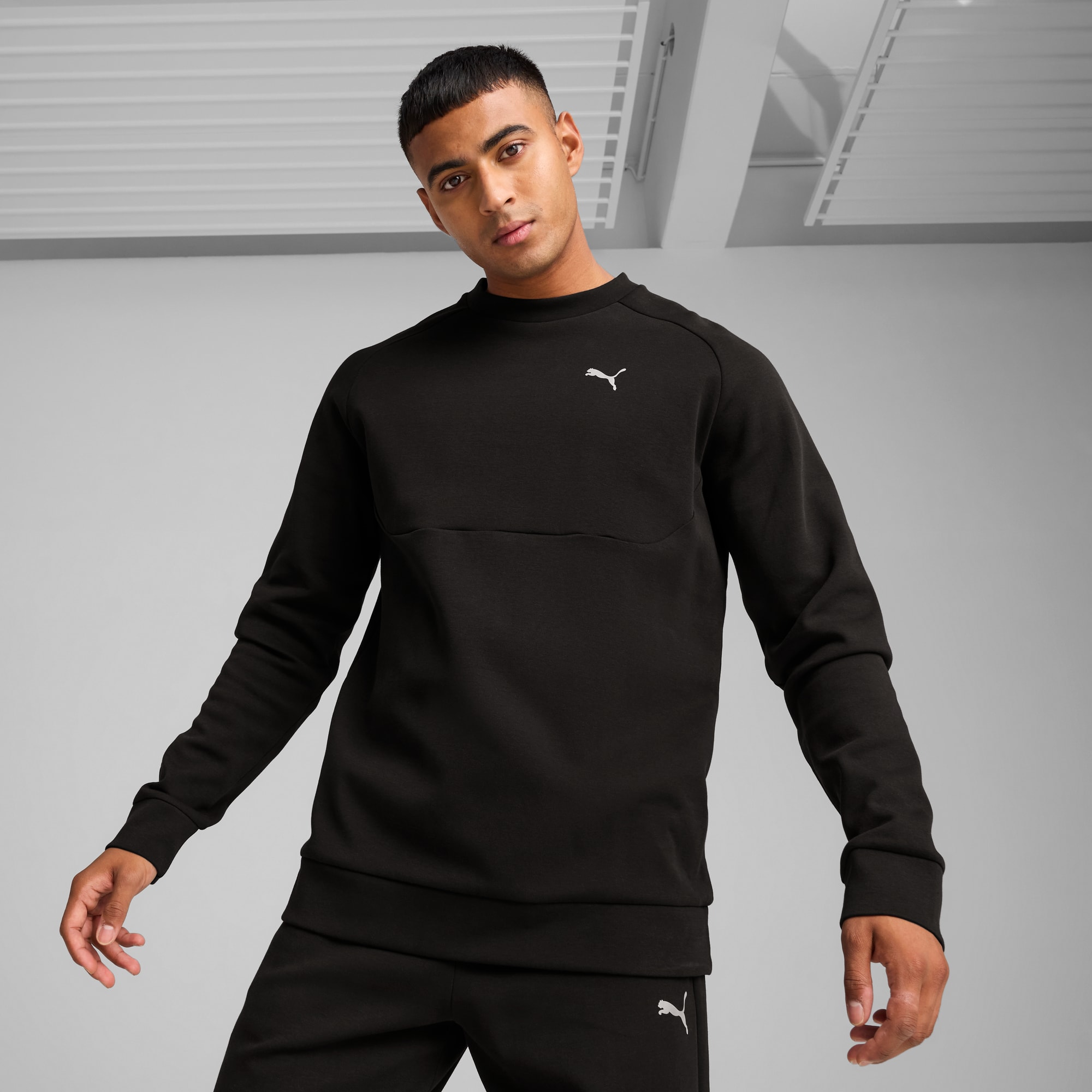 PUMATECH Crew Men, PUMA Black, large