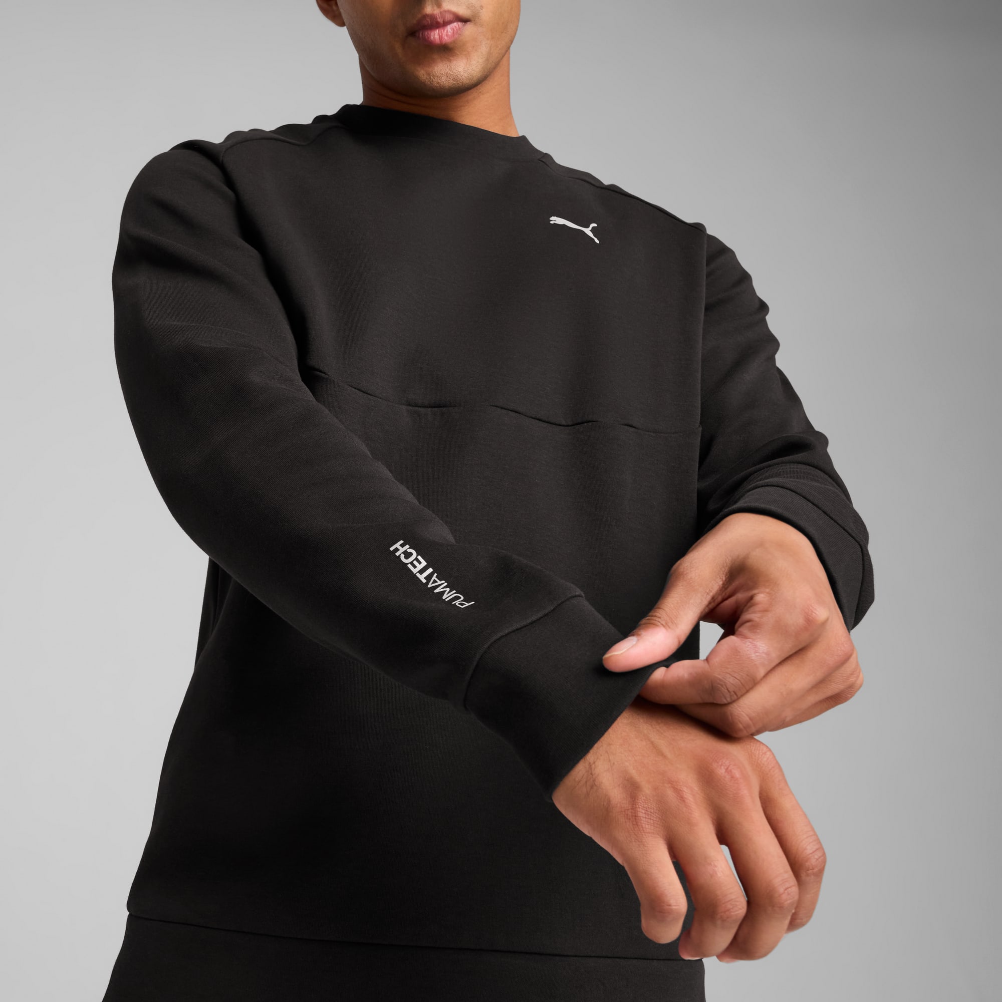 PUMATECH Crew Men, PUMA Black, large