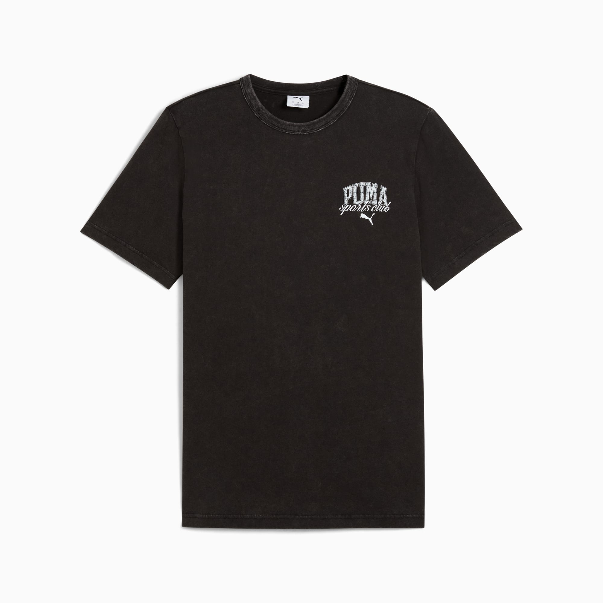 PUMA Class Washed Tee Men, PUMA Black, large