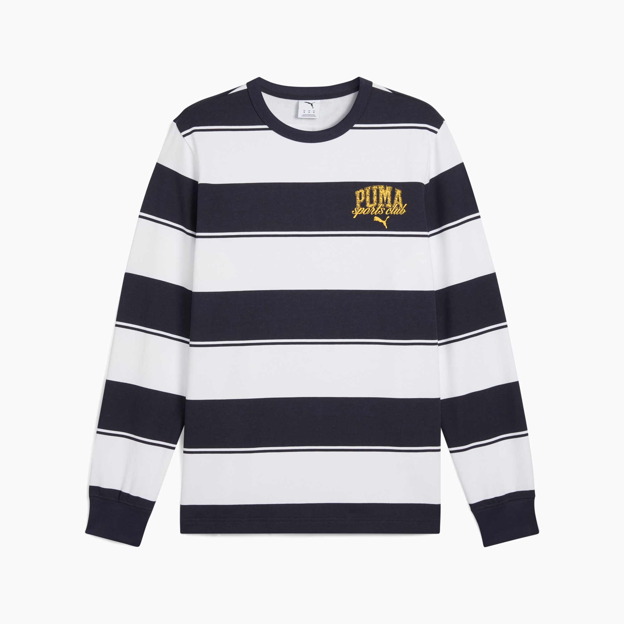 PUMA Class Striped Crew Men